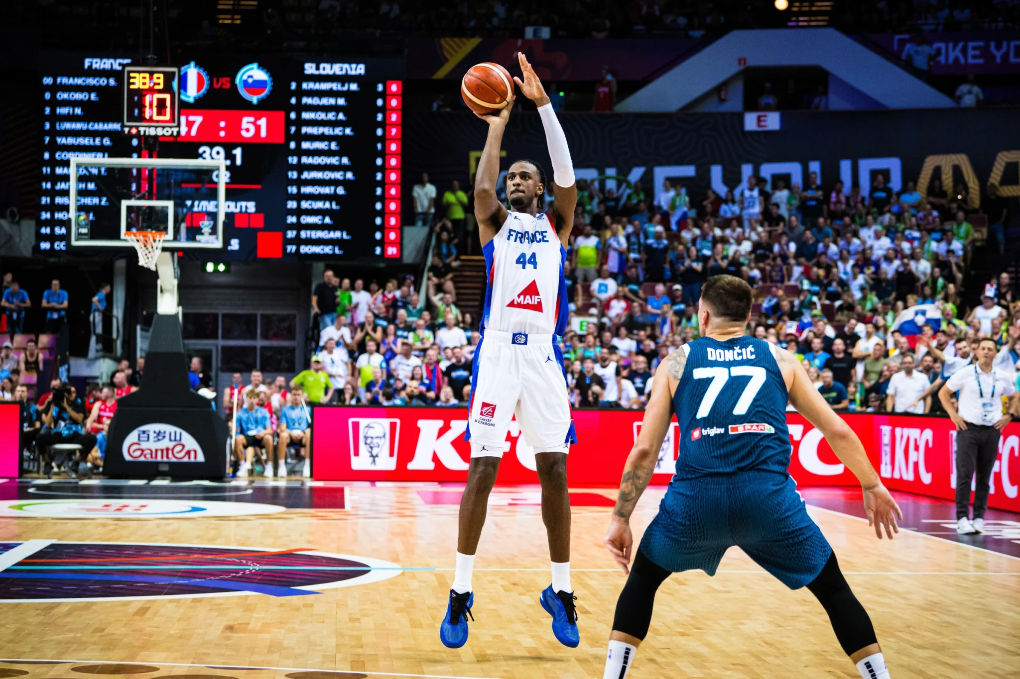 Λύγισε τον… Ντόντσιτς και έκανε το 2/2 η Γαλλία (ΒΙΝΤΕΟ)