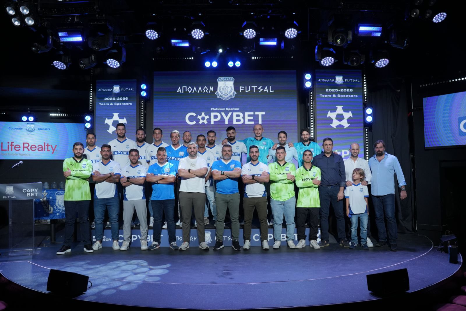 Παρουσίασε το νέο τμήμα φούτσαλ ο Απόλλωνας