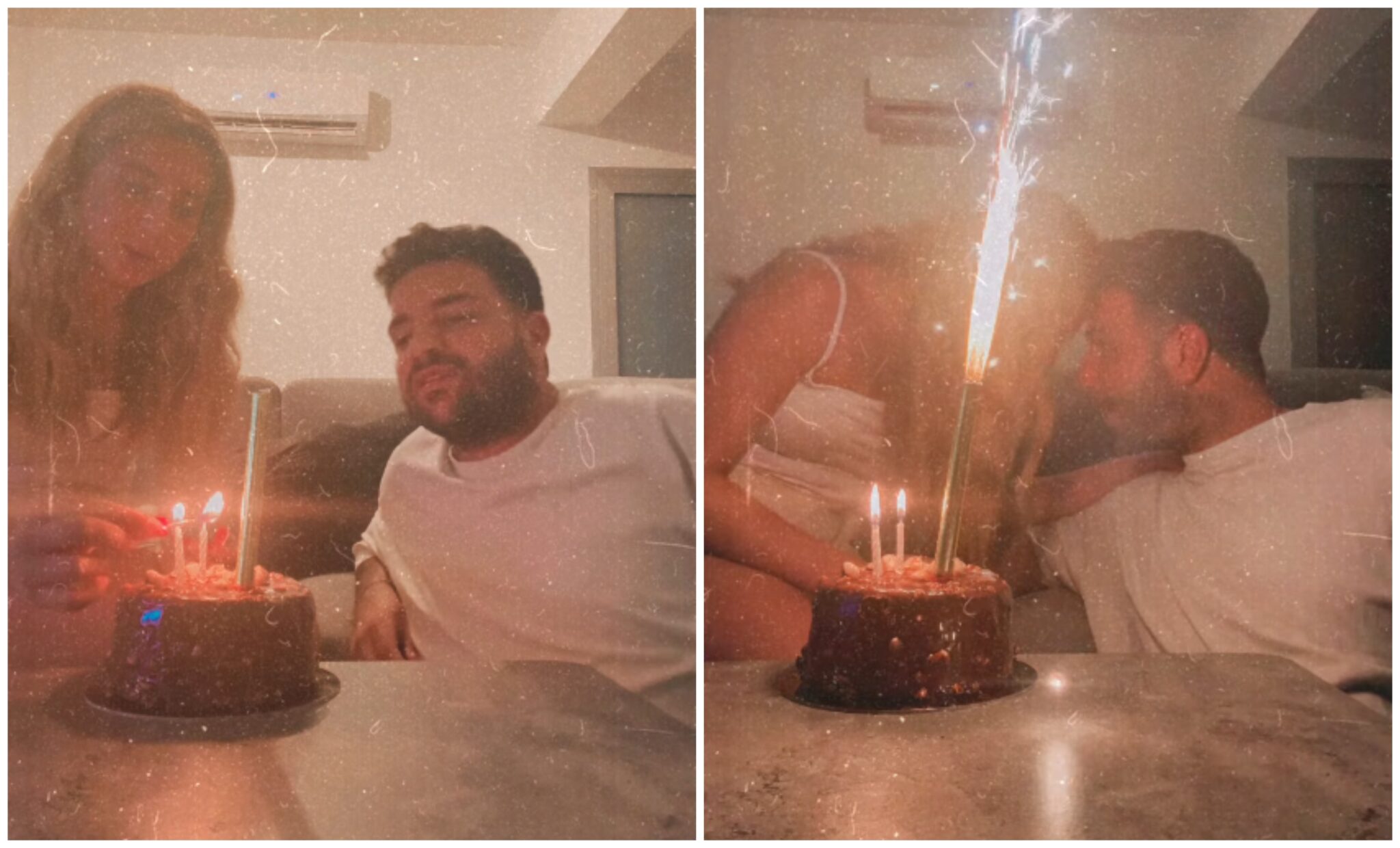 Χάρης Παπαθεοχάρους: Έσβησε κεράκια με τη μέλλουσα σύζυγό του (ΒΙΝΤΕΟ)