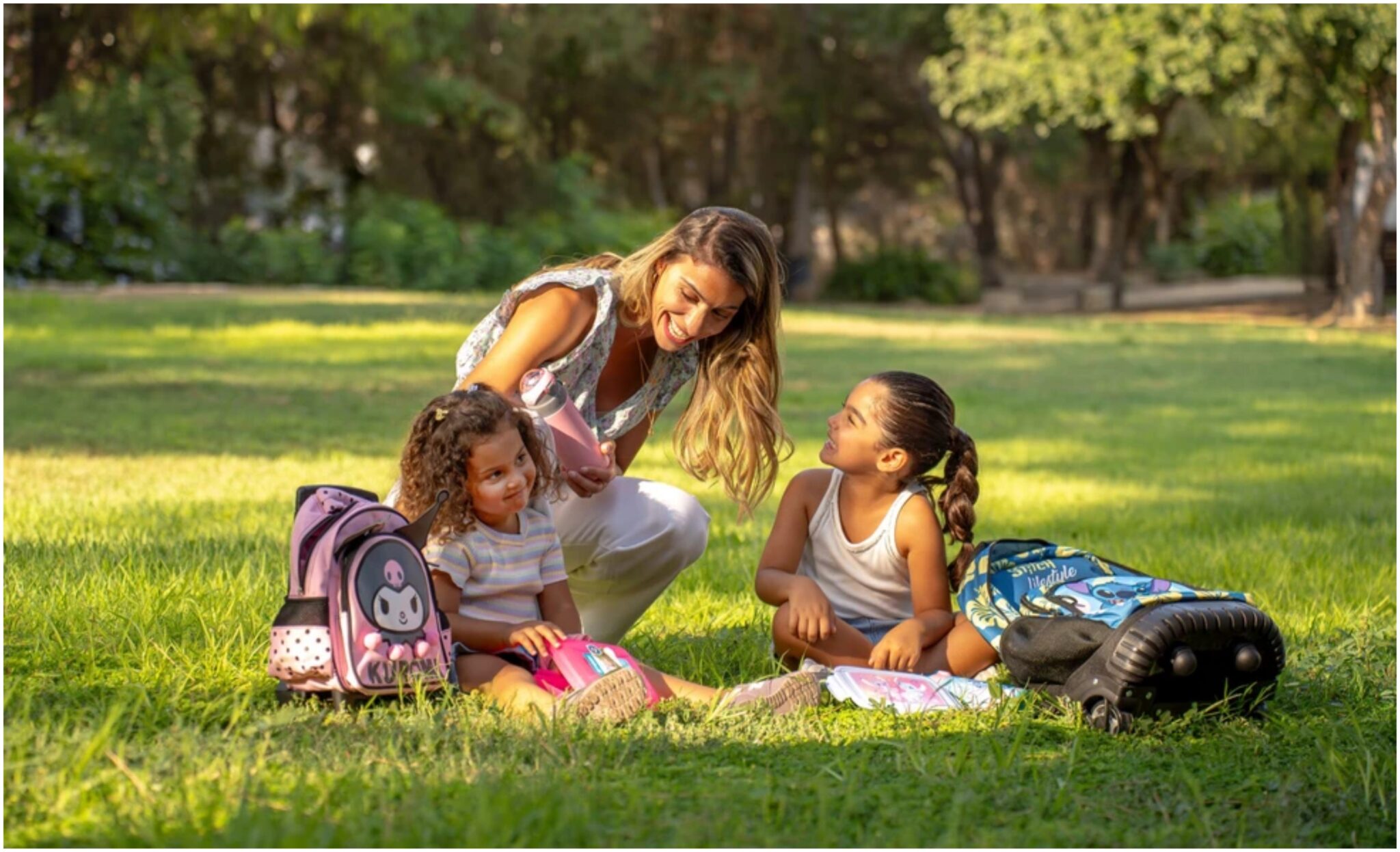 Εριλένα Πελαγία: Η τρυφερή πρώτη μέρα των δύο κοριτσιών της στον παιδικό σταθμό (ΦΩΤΟ)
