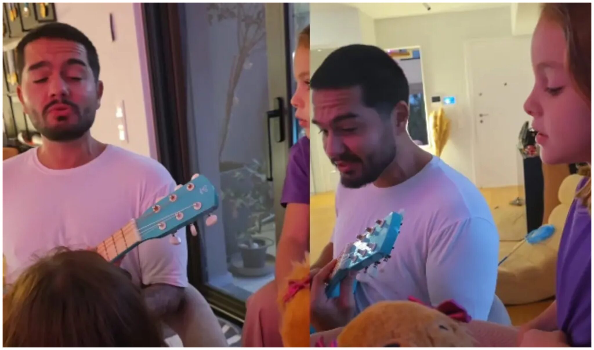 Χρήστος Μάστορας: Η γλυκιά στιγμή με τη βαφτιστήρα του – Τραγούδησαν μαζί την «Αστερομάτα»