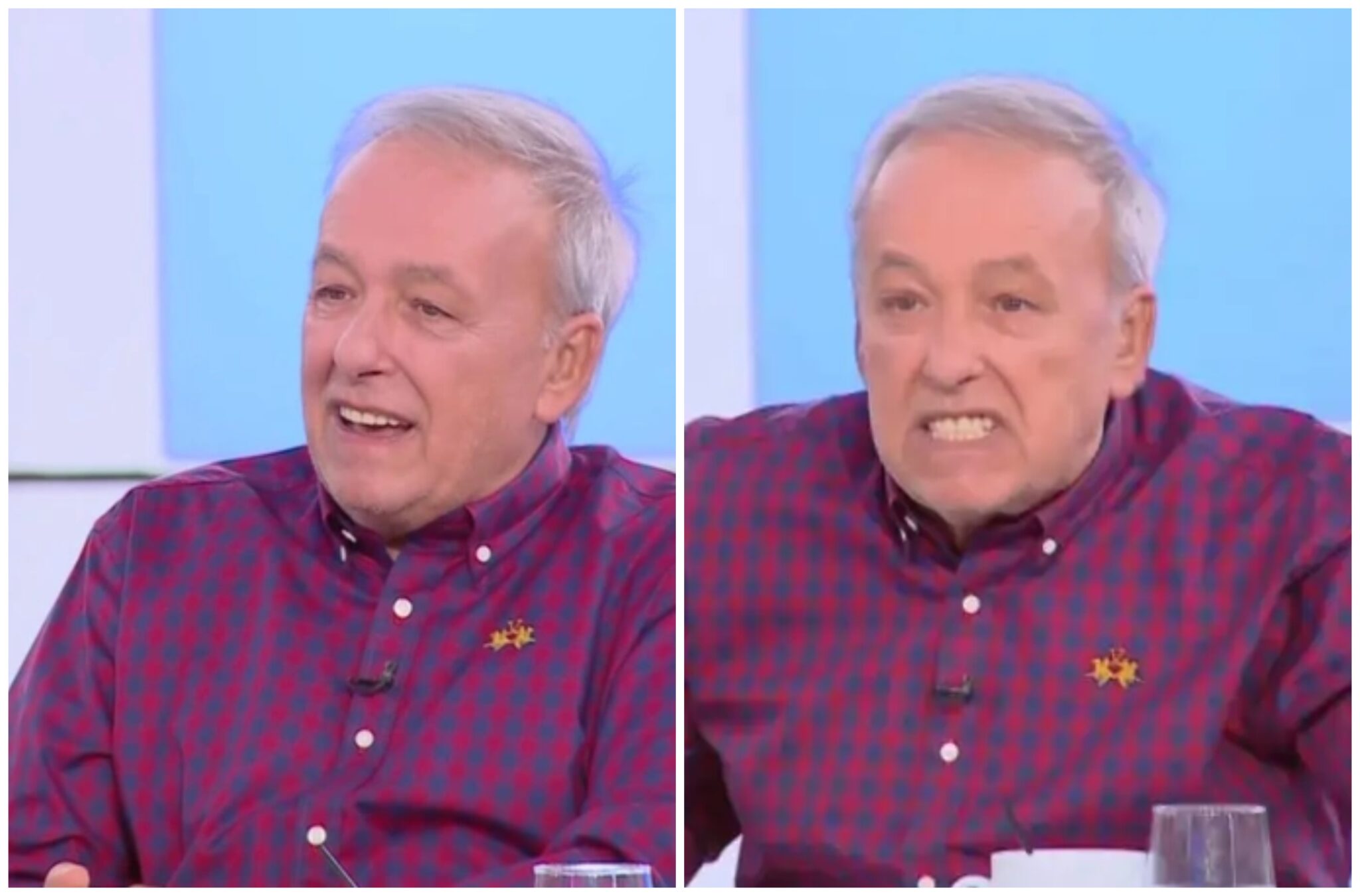 Το πρωτοφανές ξέσπασμα του Μικρούτσικου on air: «Είναι αλήτης, θέλει φτύσιμο!»