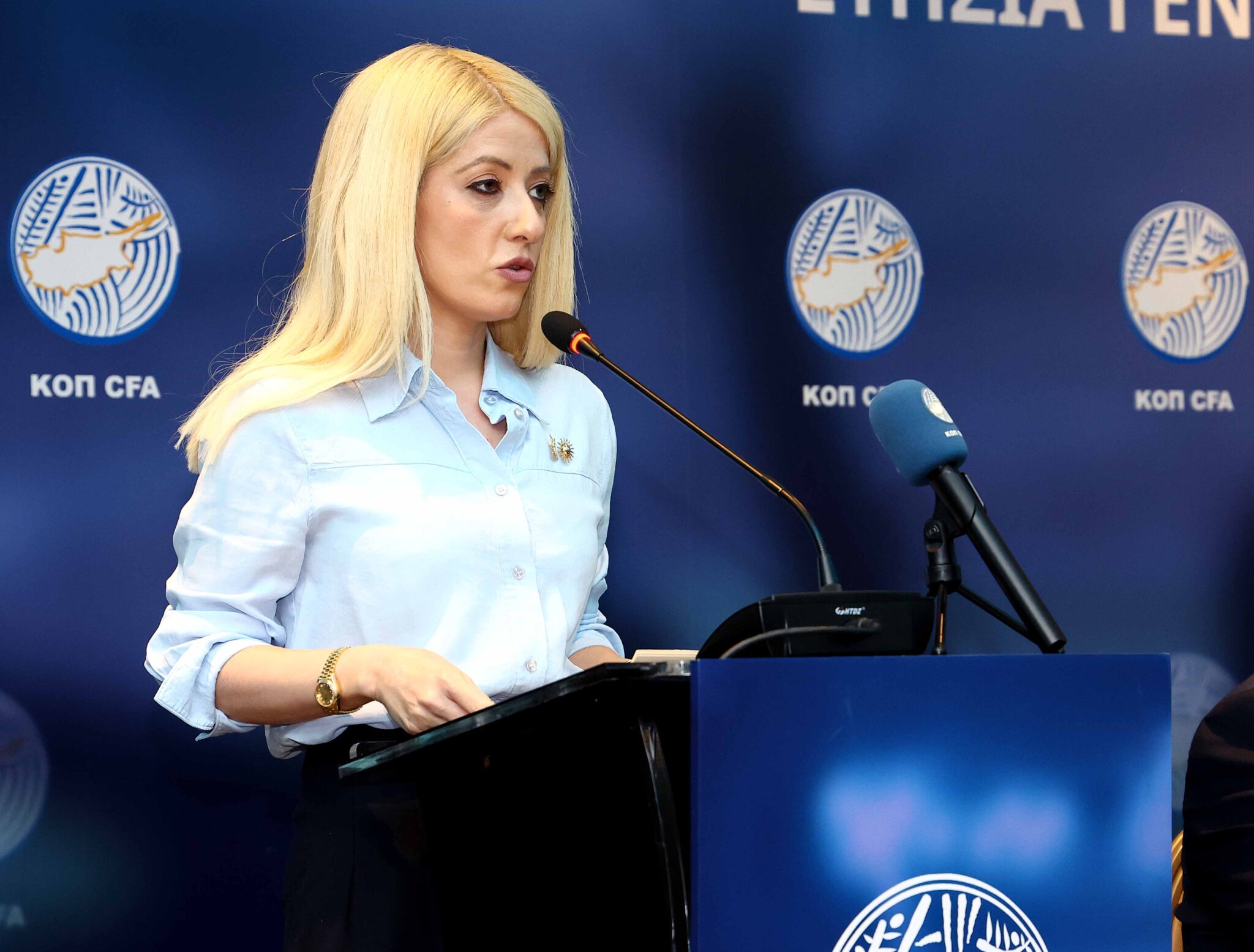 Ο χαιρετισμός της ΠτΒ και το μήνυμα του ΠτΔ στη Γενική Συνέλευση της ΚΟΠ