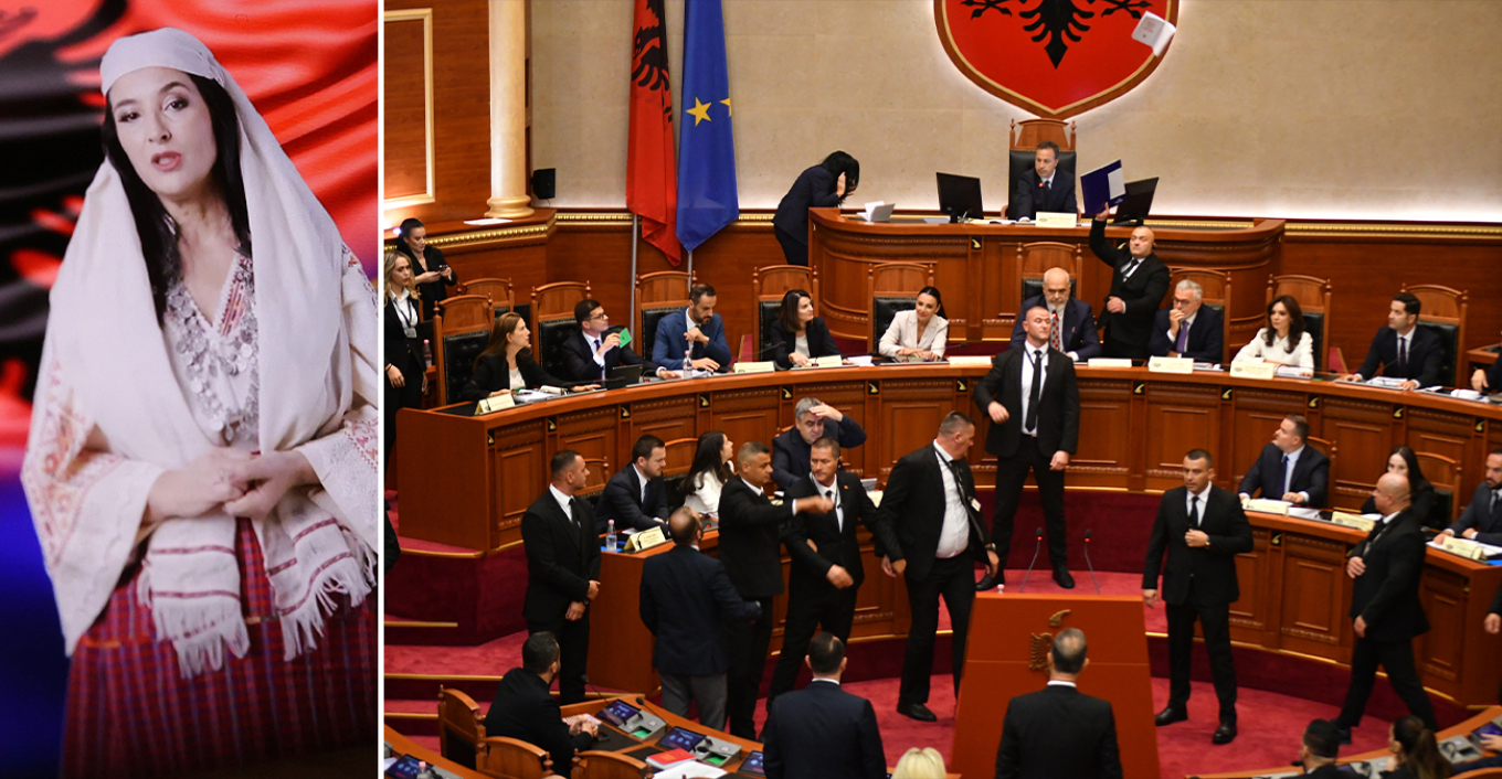 ΒΙΝΤΕΟ: Χάος στη Βουλή της Αλβανίας για την «υπουργό-ρομπότ» Diella