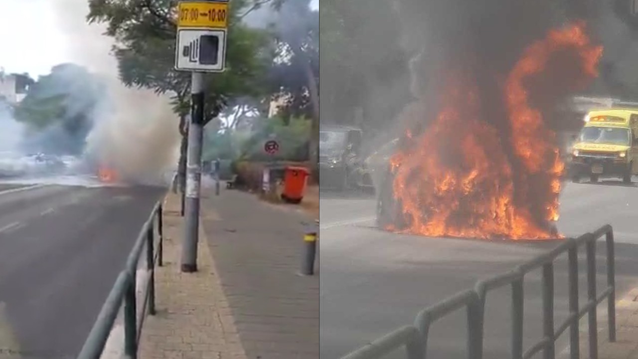 ΒΙΝΤΕΟ: Έκρηξη σε όχημα στο Τελ Αβίβ, αναφορές για τραυματίες