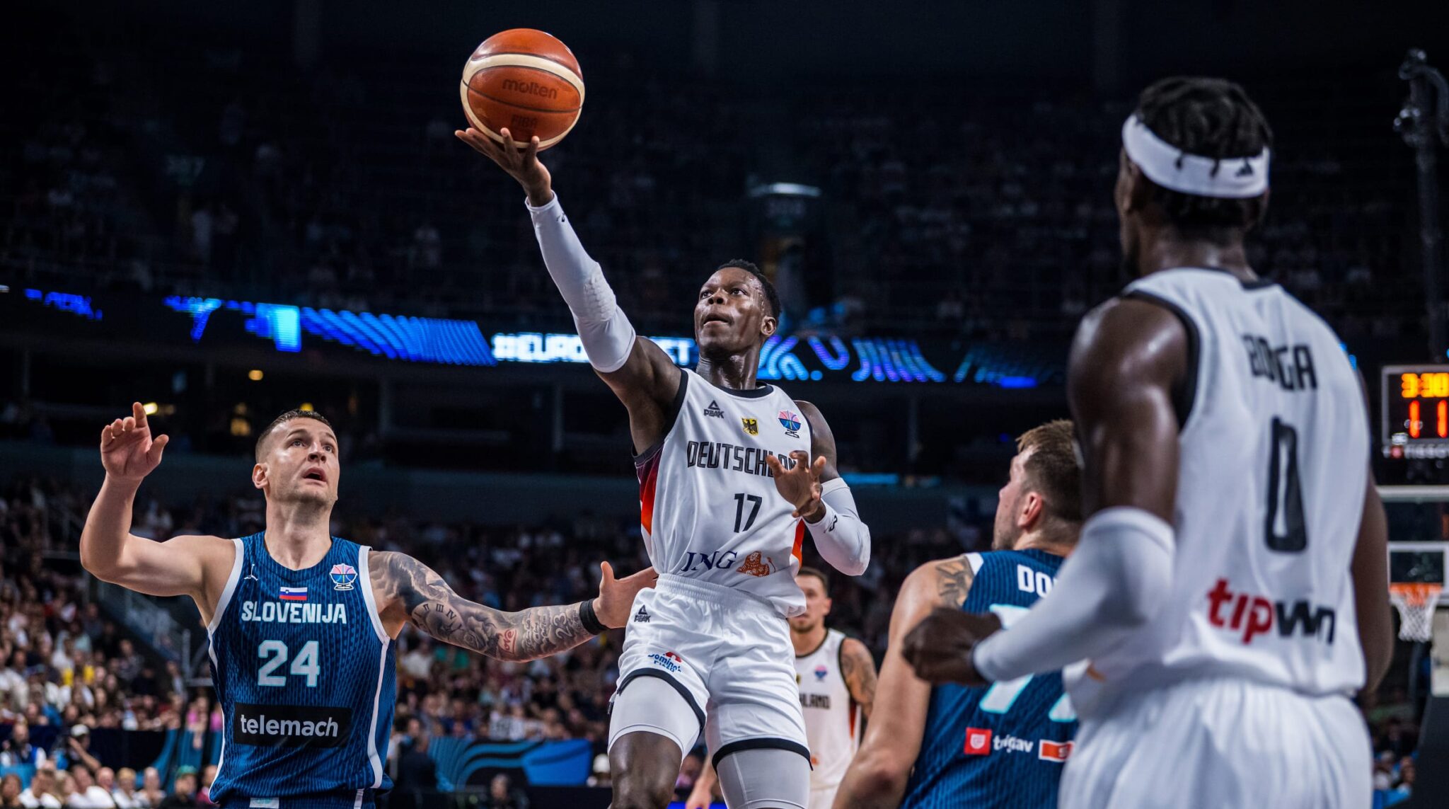 Με ψυχή Παγκόσμιας Πρωταθλήτριας, ανέτρεψε τη Σλοβενία του απίθανου Ντόντσιτς η Γερμανία (ΒΙΝΤΕΟ)