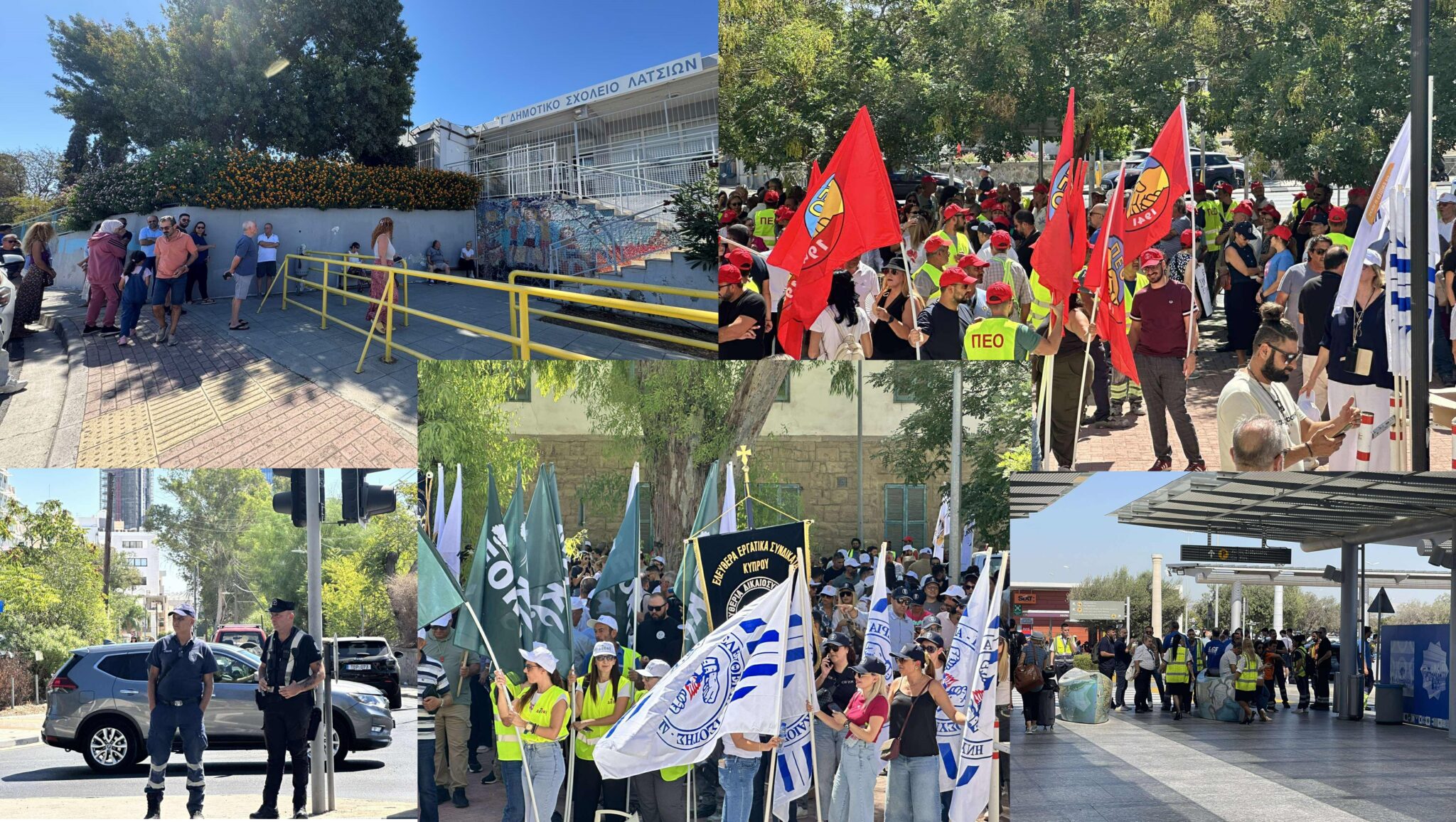 ΒΙΝΤΕΟ&ΦΩΤΟ: Στους δρόμους οι εργαζόμενοι για την ΑΤΑ, «παρέλυσαν» νοσοκομεία, σχολεία, αεροδρόμια