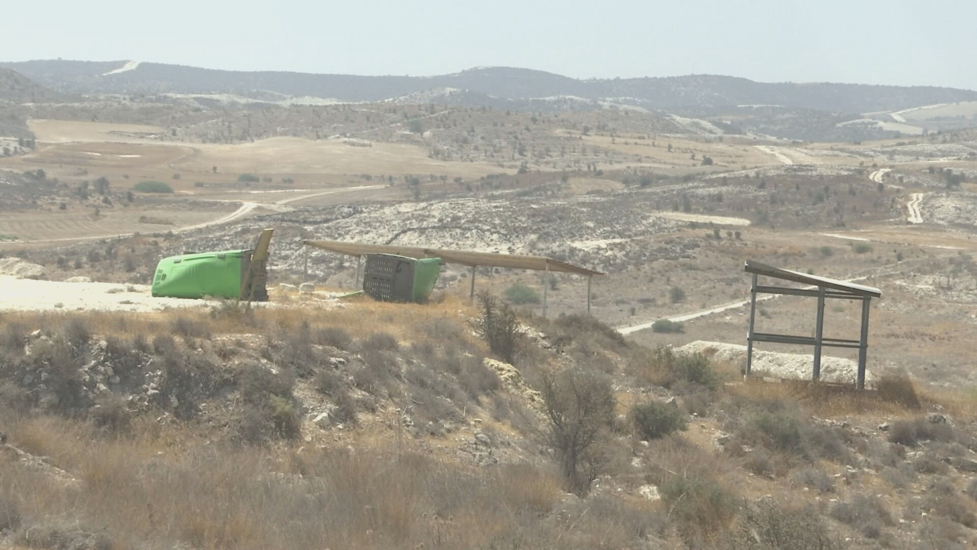 Φωτιά στο Καλό Χωριό από βολές της Εθνικής Φρουράς