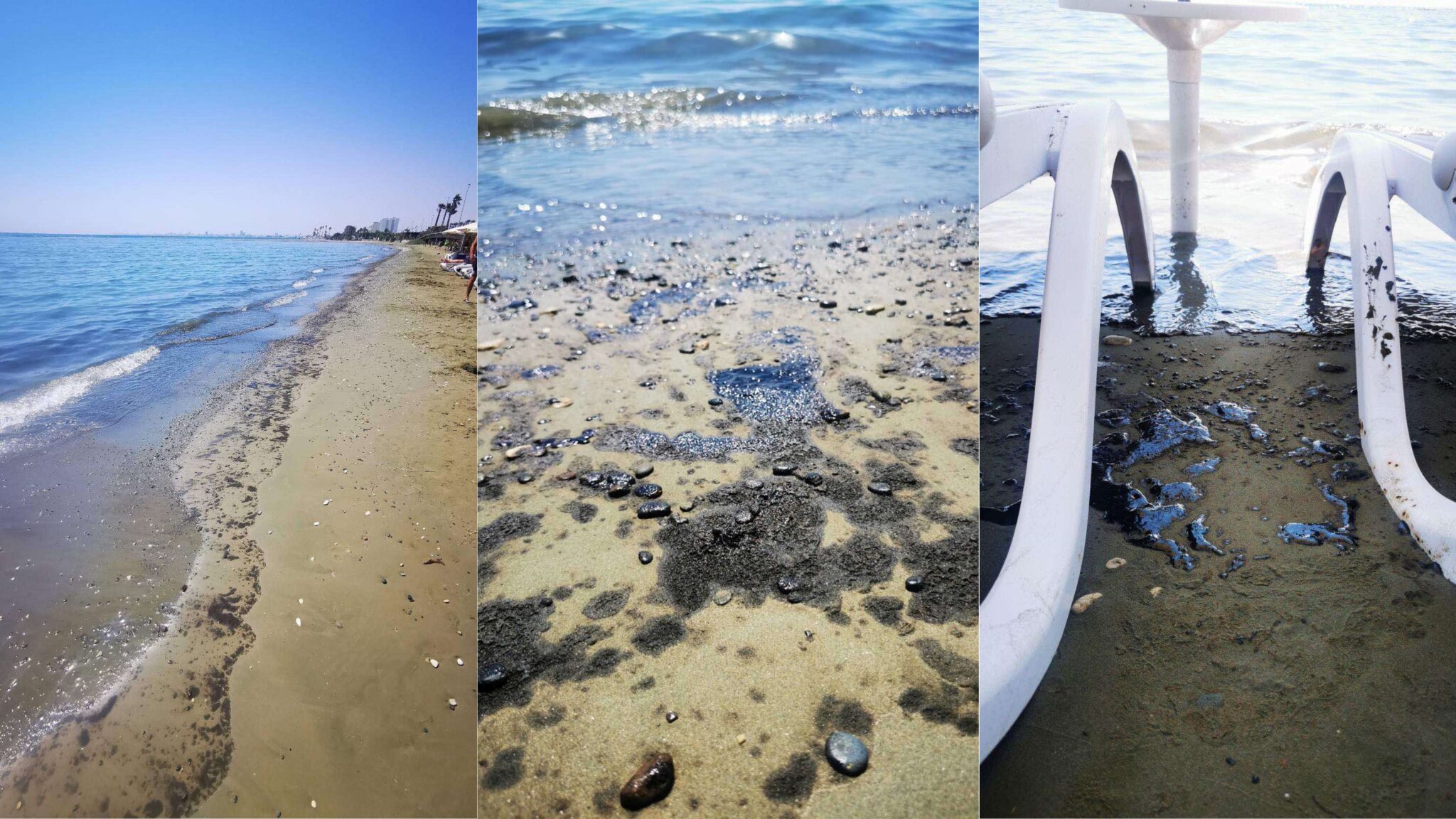 ΒΙΝΤΕΟ: Πετρελαιοκηλίδες στην παραλία Ορόκλινης, σήκωσαν κόκκινη σημαία οι ναυαγοσώστες