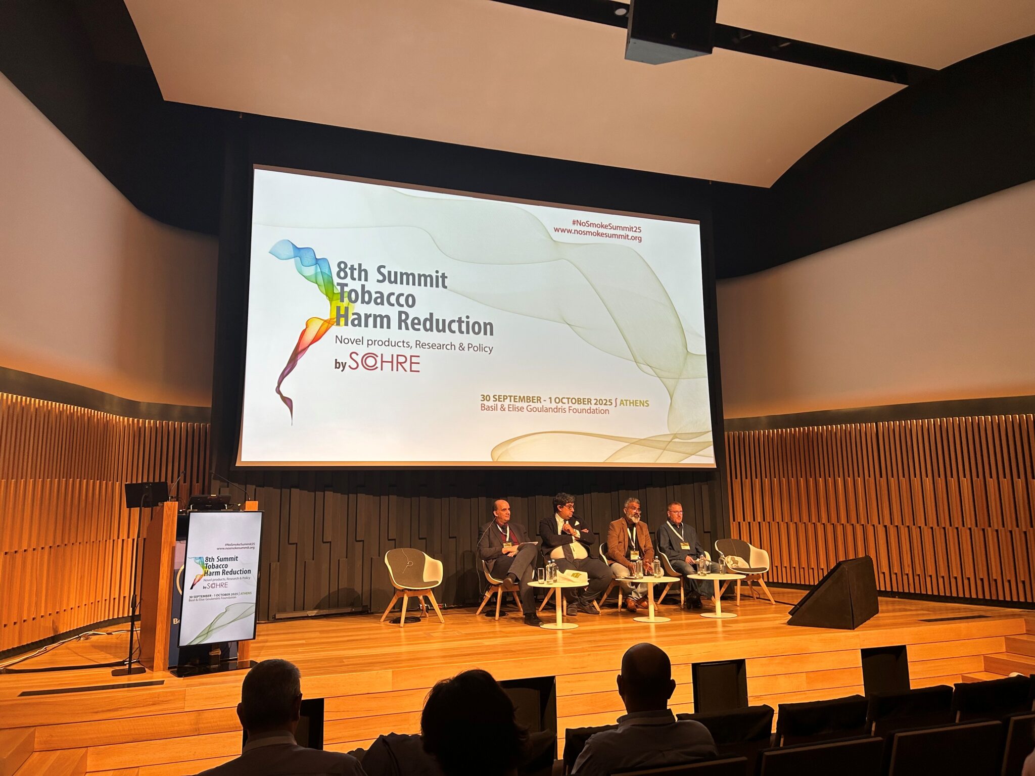 Πραγματοποιήθηκε με επιτυχία στην Αθήνα το 8ο Επιστημονικό Συνέδριο για τη Μείωση της Βλάβης από το Κάπνισμα