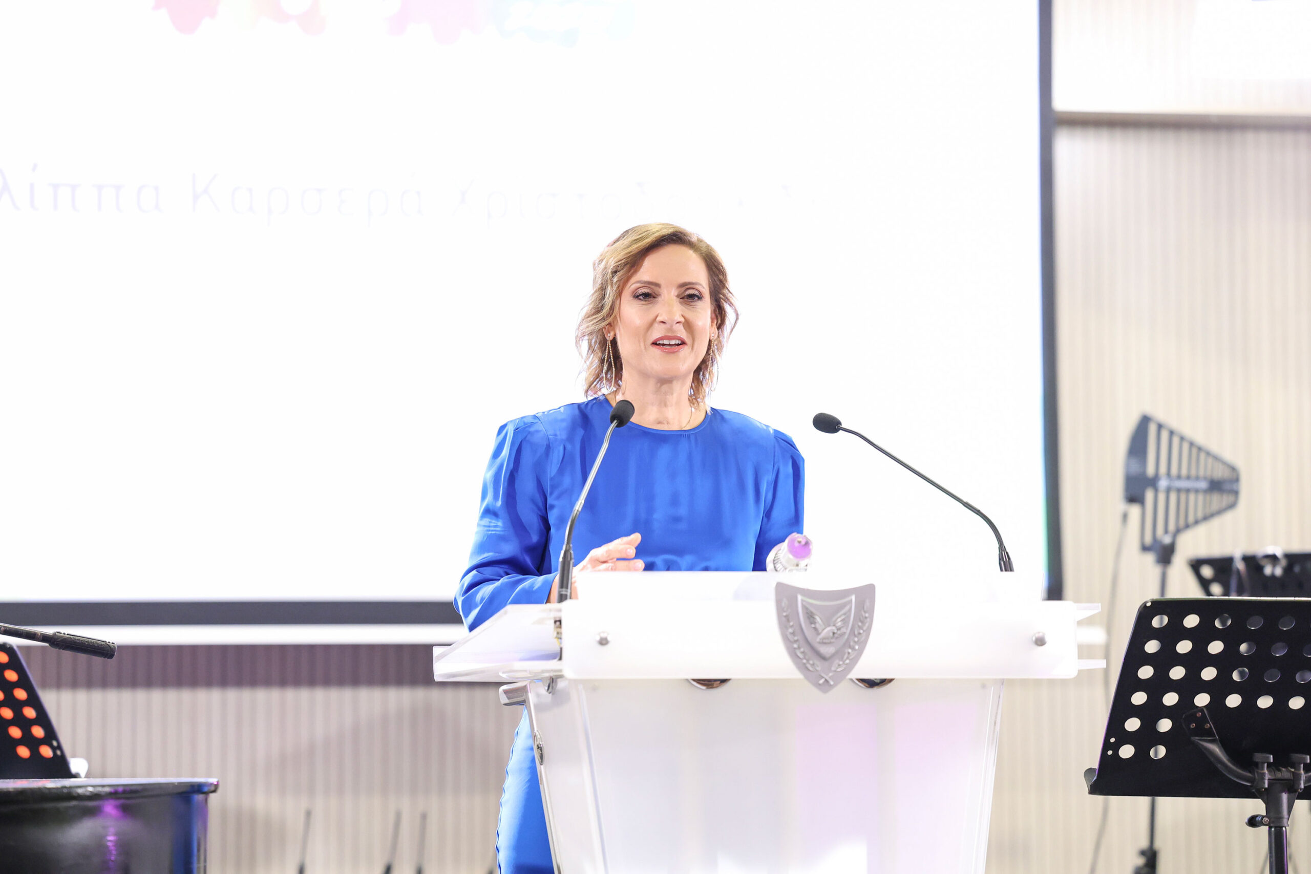 Τη δέσμευση της πολιτείας για πιο συμπεριληπτική κοινωνία επιβεβαίωσε η Πρώτη Κυρία  Τη δέσμευση της πολιτείας για πιο συμπεριληπτική κοινωνία επιβεβαίωσε η Πρώτη Κυρία