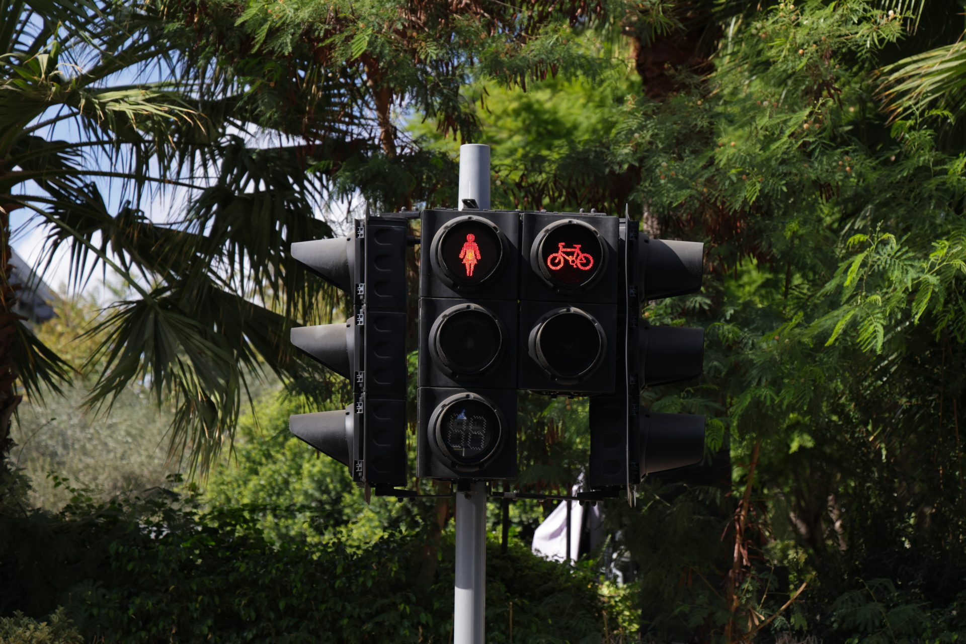 ΦΩΤΟ: Μπήκαν γυναικείες φιγούρες σε φανάρια διάβασης πεζών