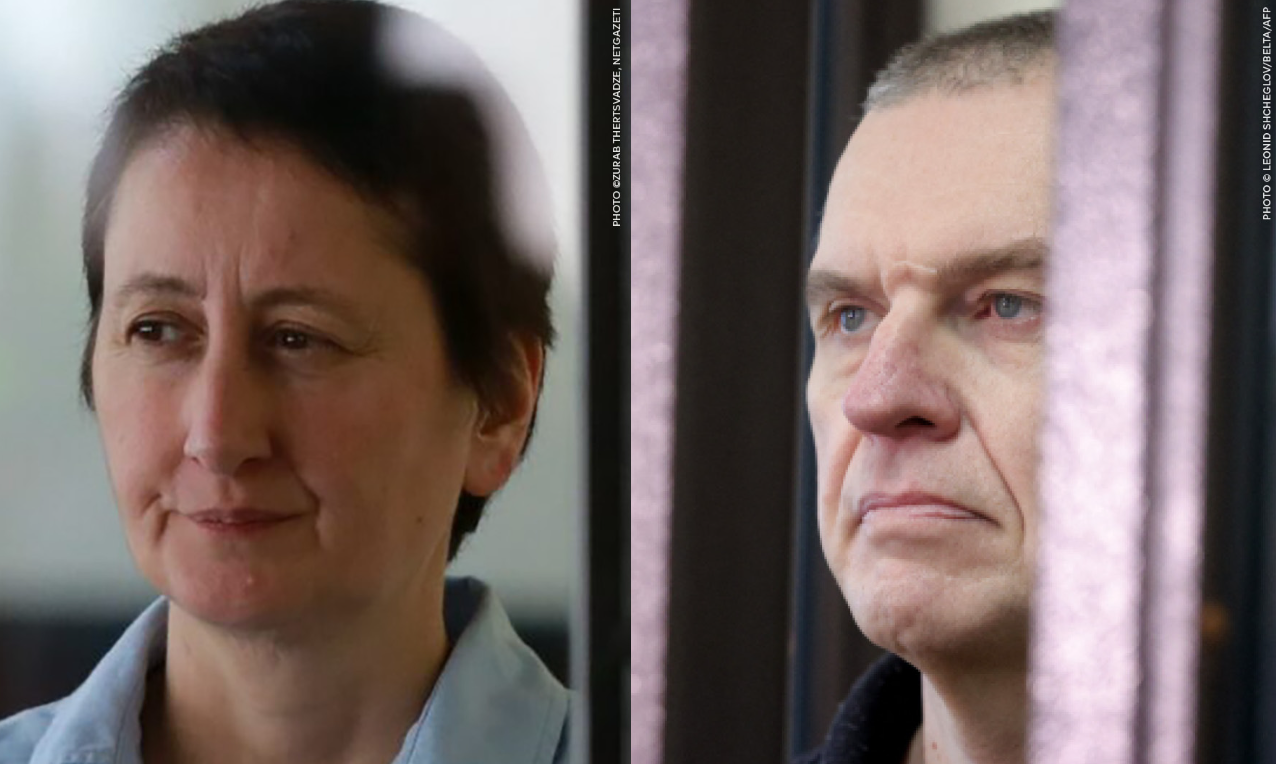Στους φυλακισμένους δημοσιογράφους Andrzej Poczobut και Mzia Amaglobeli το βραβείο Ζαχάρωφ 2025