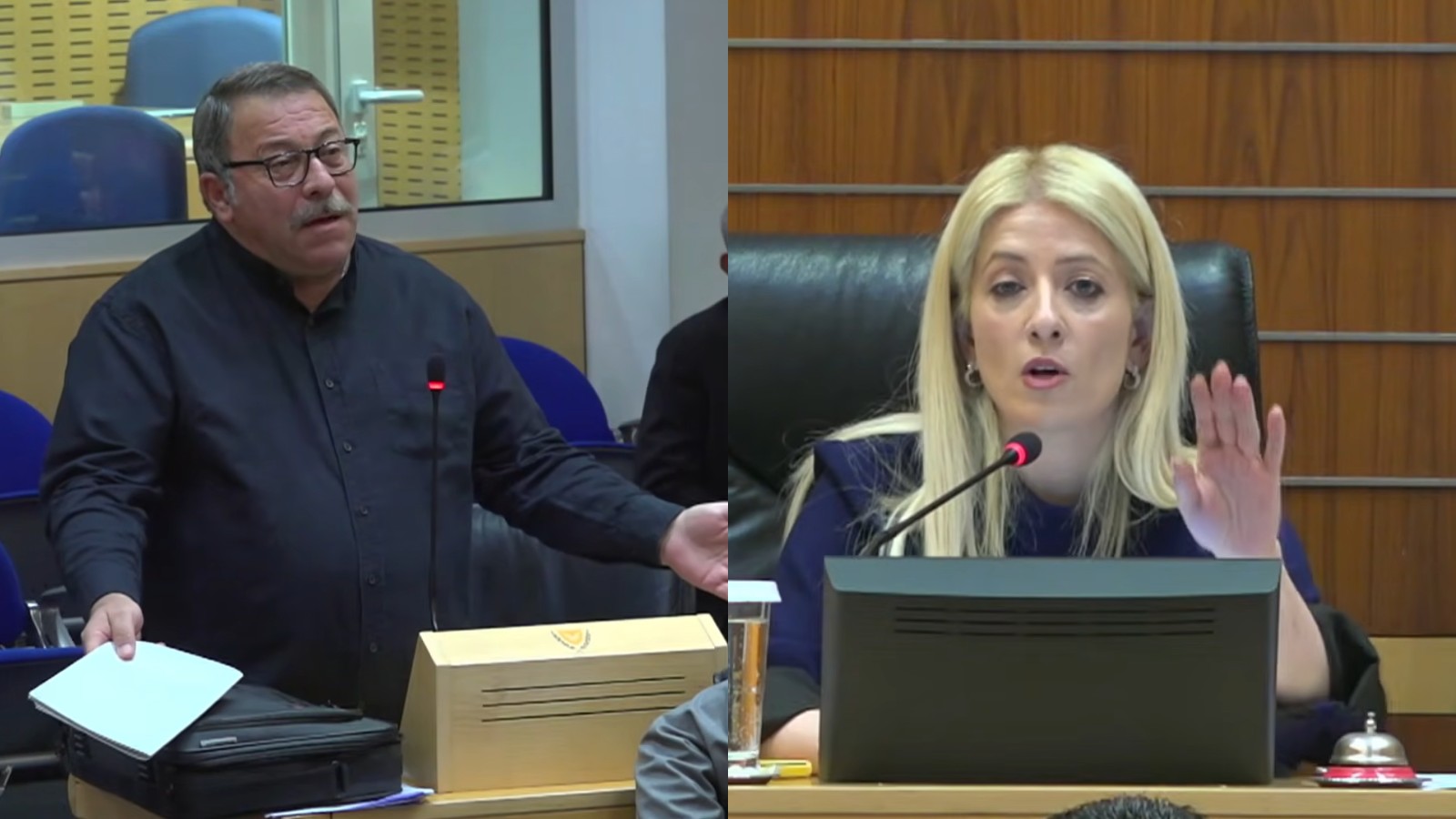 ΒΙΝΤΕΟ: Χαμός μεταξύ Αννίτας και Θεμιστοκλέους στην Ολομέλεια, «κλείστε του το μικρόφωνο»