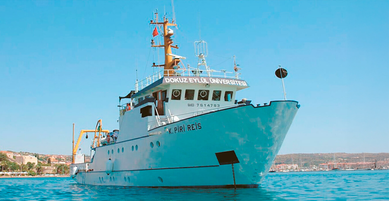 Ανάμεσα σε Χίο, Ψαρά και Σάμο το Πίρι Ρέις: Σε διεθνή ύδατα υπό την εποπτεία του Πολεμικού Ναυτικού