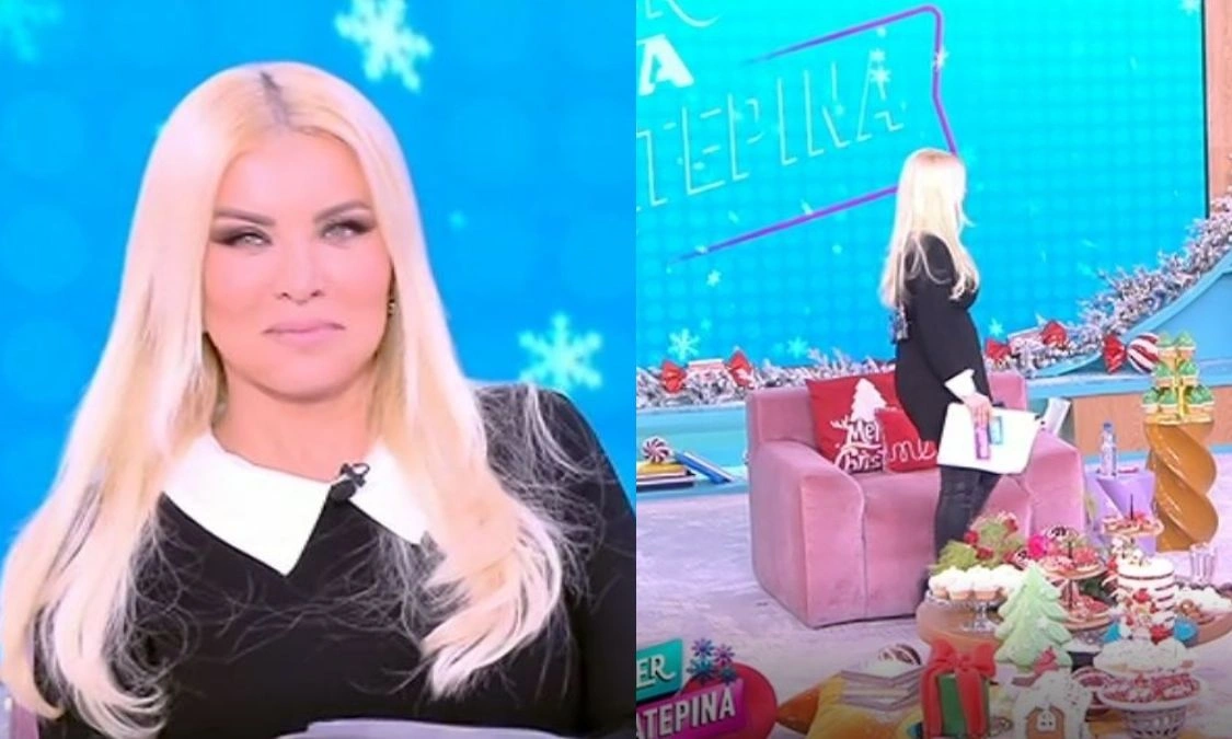 Κατερίνα Καινούργιου: Αποκαλυπτικό ατύχημα στον αέρα της εκπομπής της (ΒΙΝΤΕΟ)