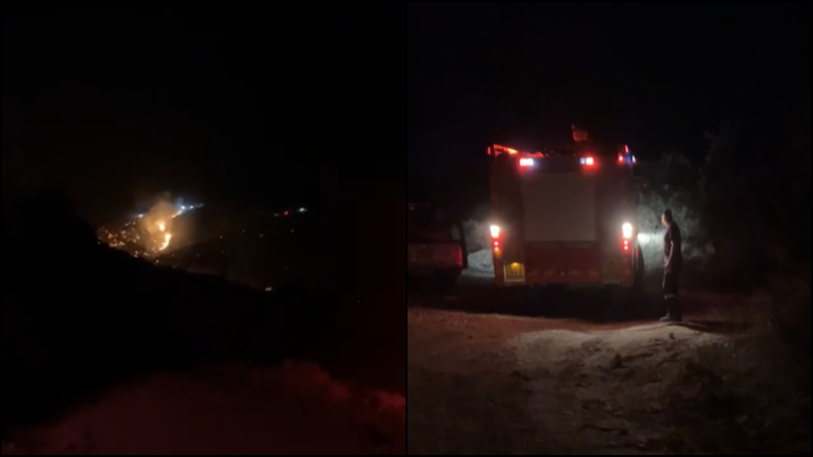 ΒΙΝΤΕΟ: Συνεχίζεται η μάχη με τις φλόγες στο Στρουμπί, υπό έλεγχο το πύρινο μέτωπο στον Κάθηκα