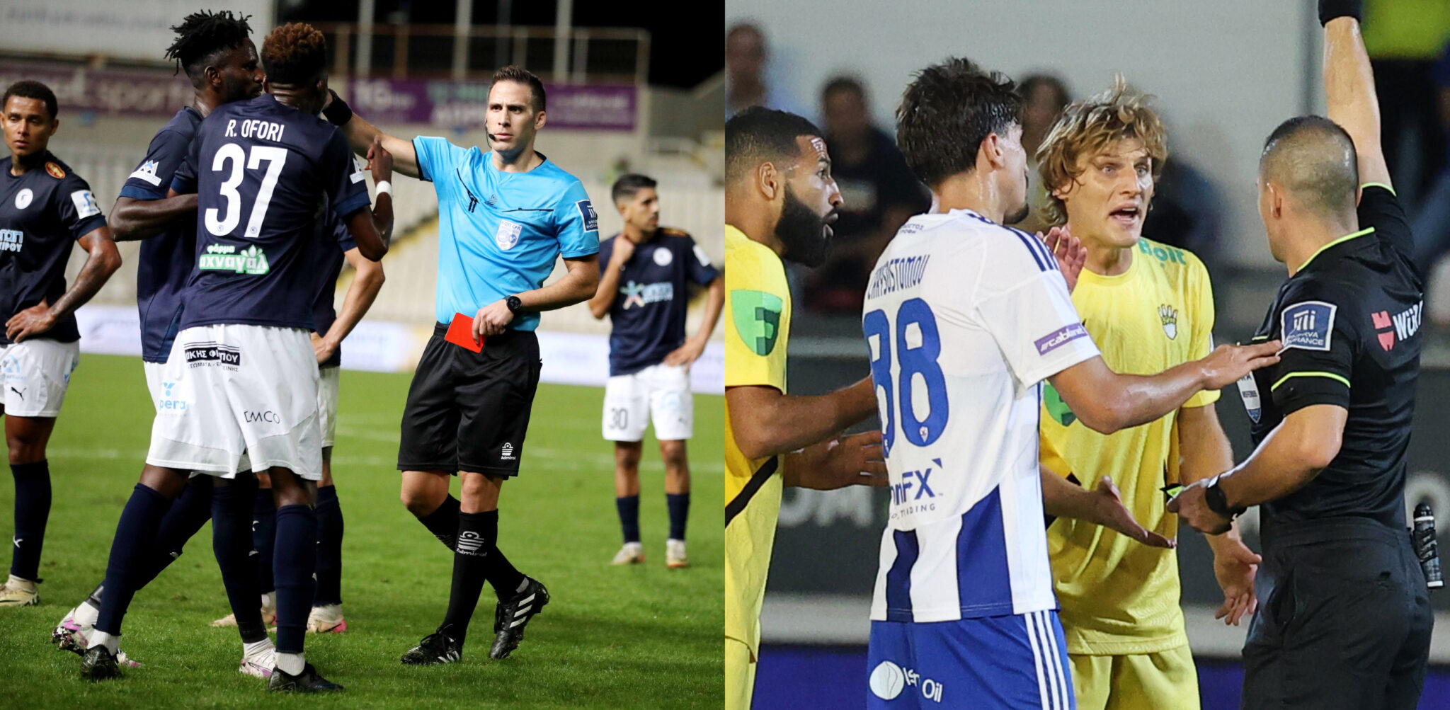 Αθλητικός Δικαστής: Αποκλεισμοί σε Οφόρι και Ντε Ιριόντο – Πρόστιμο στην ΑΕΛ για ανακοίνωση