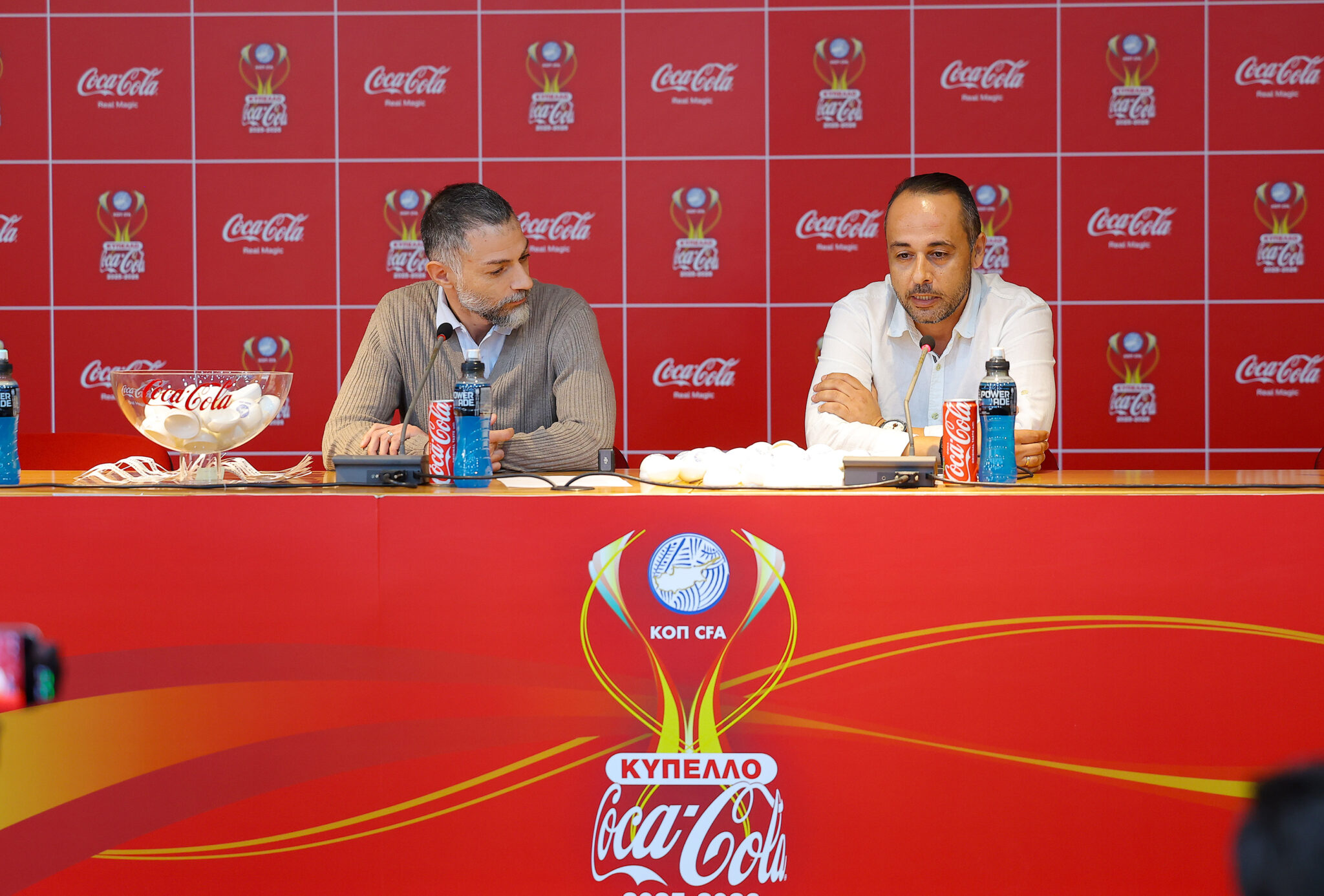 Πως σχολίασαν οι ομάδες την κλήρωση της β’ φάσης του Κυπέλλου Coca – Cola