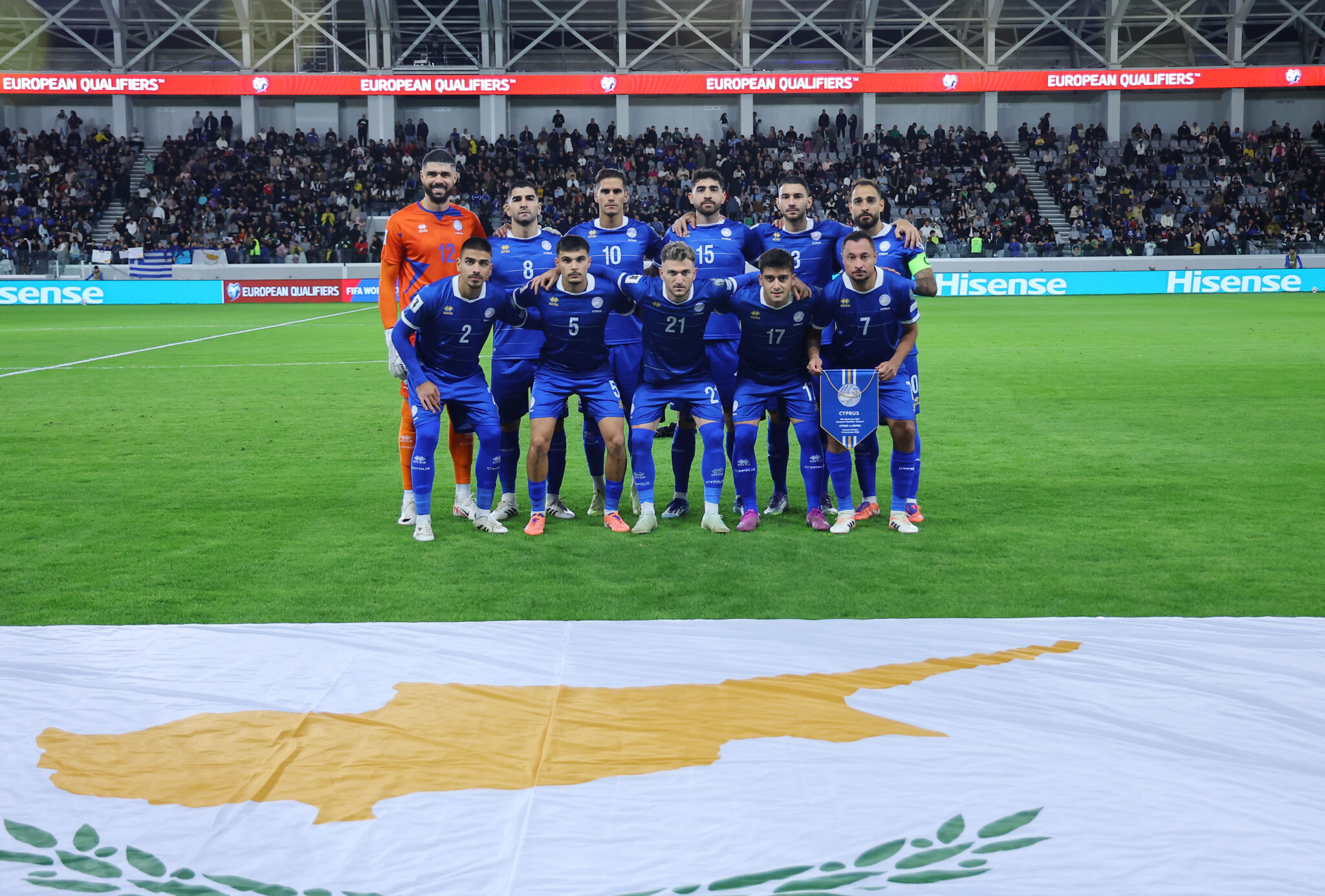 Κύπρος – Εσθονία (Α’ Ημίχρονο)