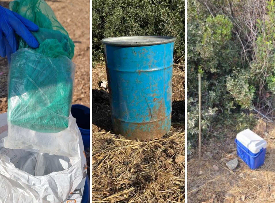 Έκανε «delivery» ναρκωτικά με δοχεία από το χωράφι του