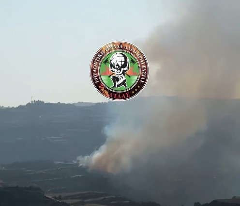 Οριοθετήθηκε η φωτιά στην Πάχνα, εξακολουθεί η μάχη με τις φλόγες στο Στρουμπί