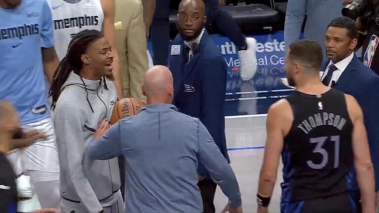 Παραλίγο να έρθουν στα χέρια Τζα Μοράντ και Κλέι Τόμπσον (ΒΙΝΤΕΟ)