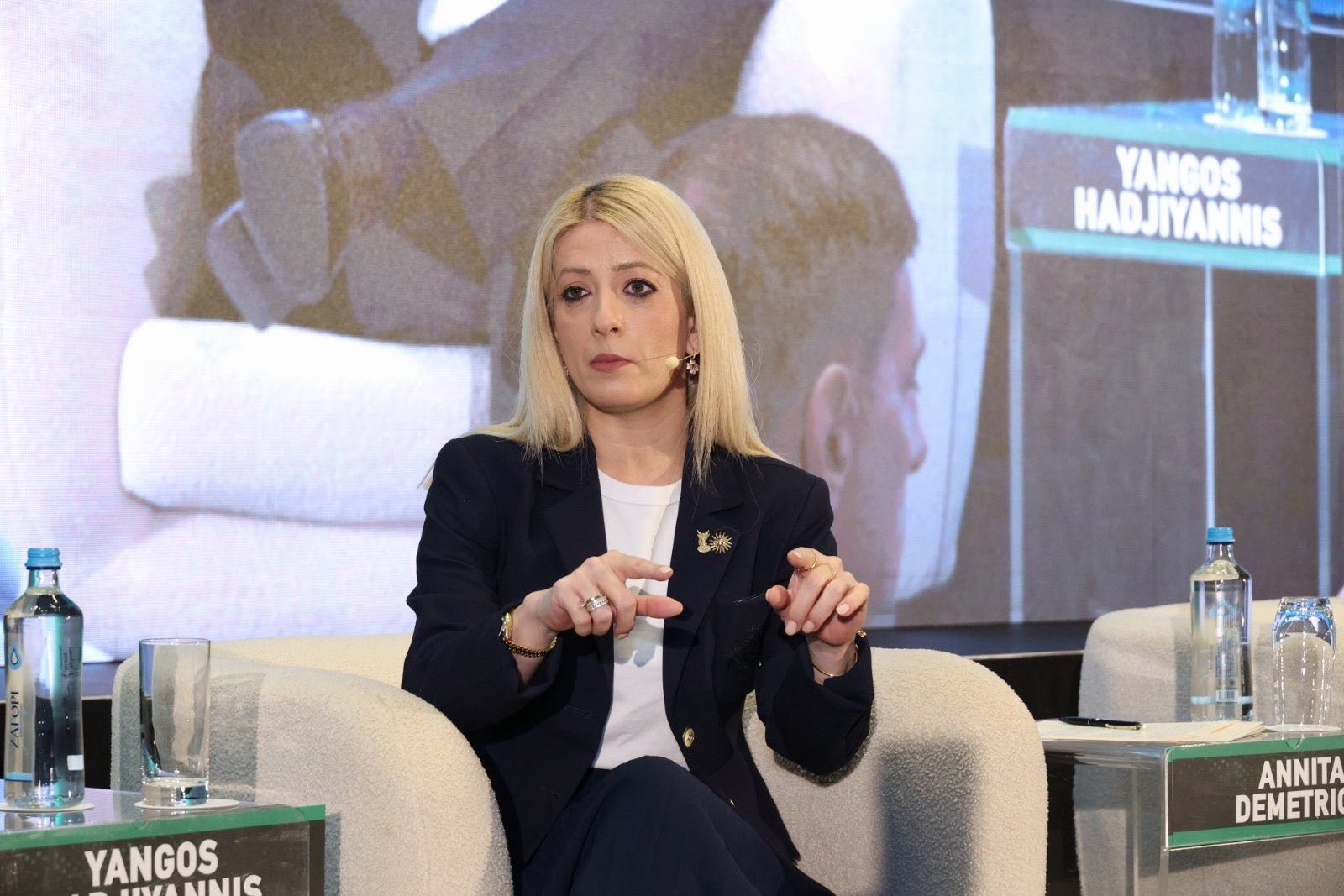 Στήριξη για διορισμό Ευρωπαίου Απεσταλμένου για Κυπριακό θα ζητήσει από ΕΛΚ η Αννίτα