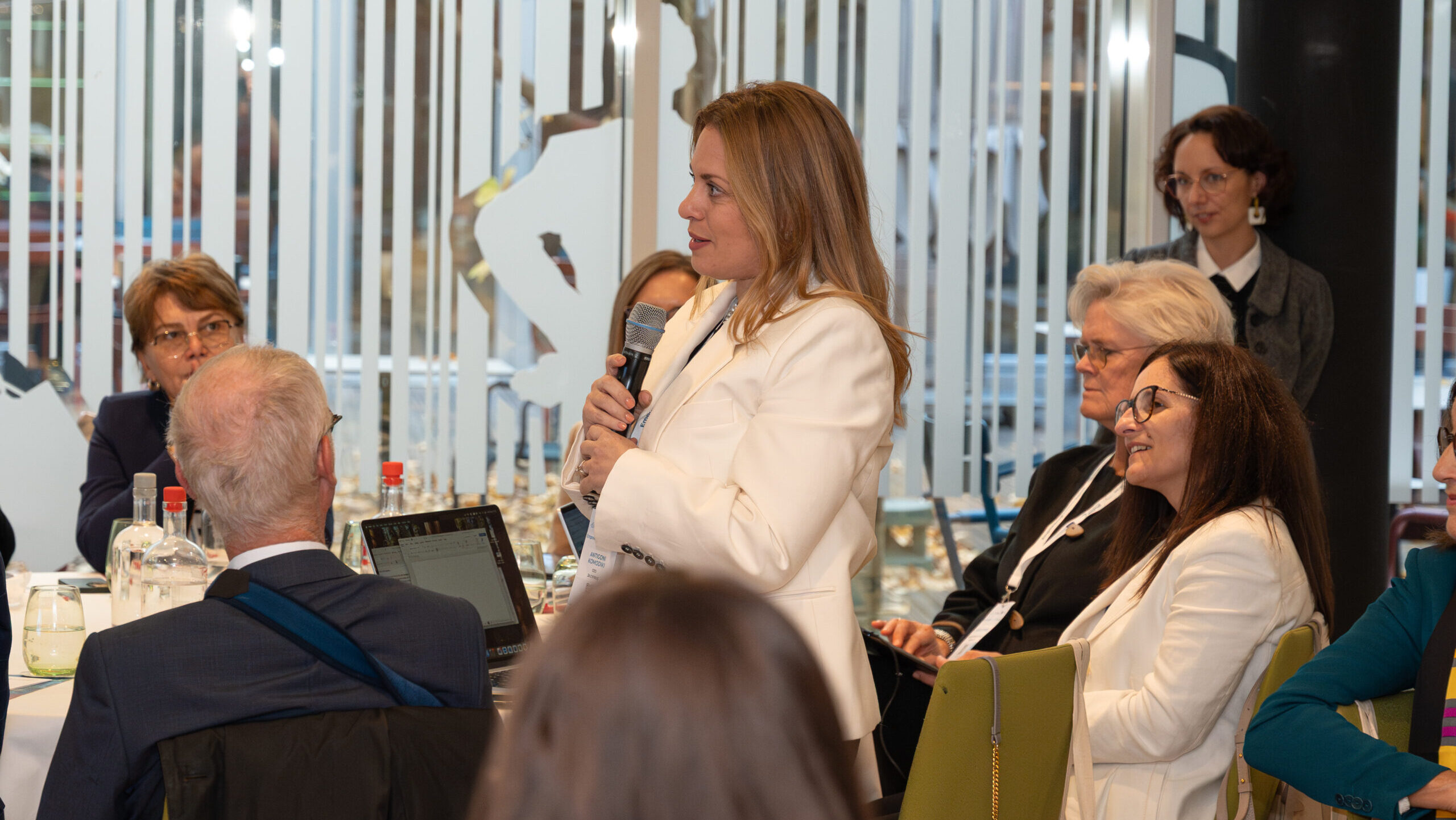 Aυτή είναι η Κύπρια Πρόεδρος του Εκτελεστικού Συμβουλίου του JA Europe