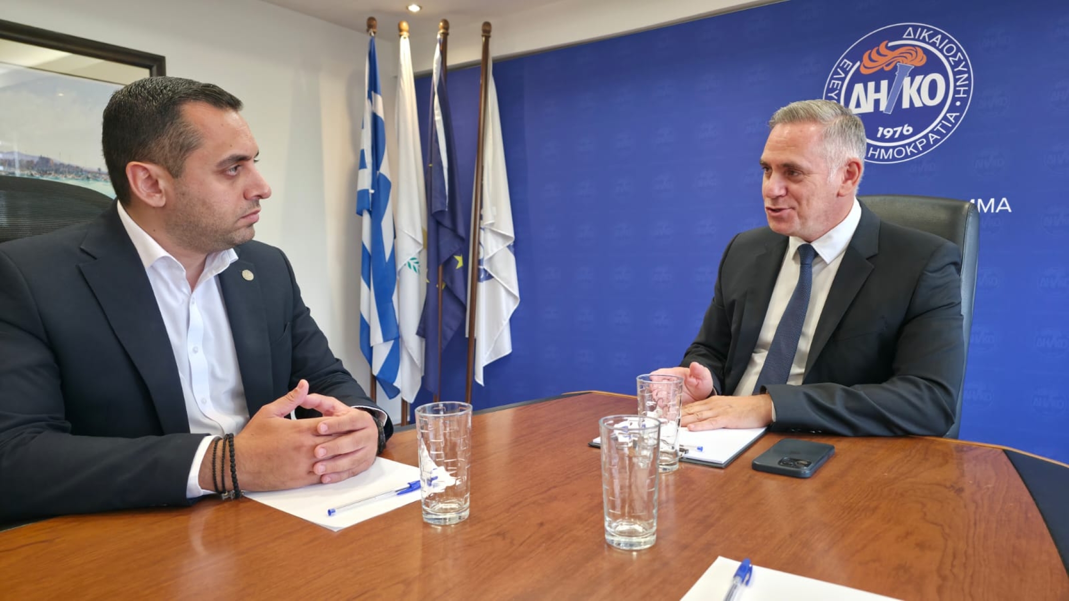 ΦΩΤΟ: Και επίσημα, αριστίνδην υποψήφιος του ΔΗΚΟ ο Ανδρέας Αποστόλου