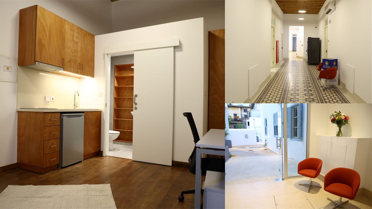 ΦΩΤΟ: Εγκαινιάστηκε η πρώτη φοιτητική εστία του Δήμου Λευκωσίας στην εντός των τειχών πόλη