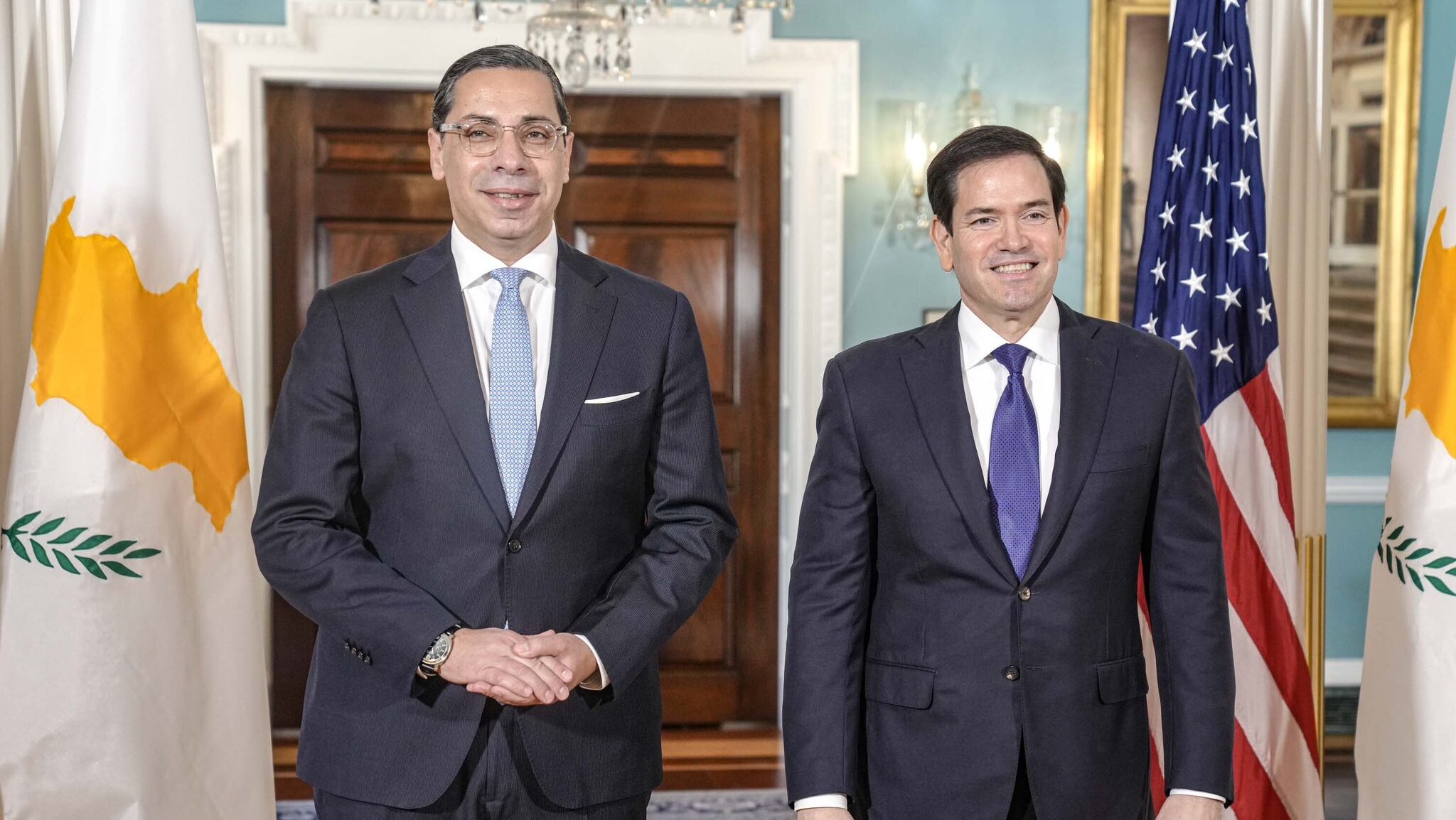 Κόμπος-Ρούμπιο τα είπαν και για Visa Waiver: Που «κολλά» η ένταξη της Κύπρου στο πρόγραμμα των ΗΠΑ