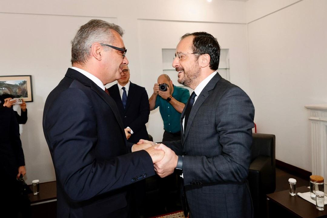 «Κλείδωσε» η κοινή συνάντηση Χριστοδουλίδη και Ερχιουρμάν με Ολγκίν