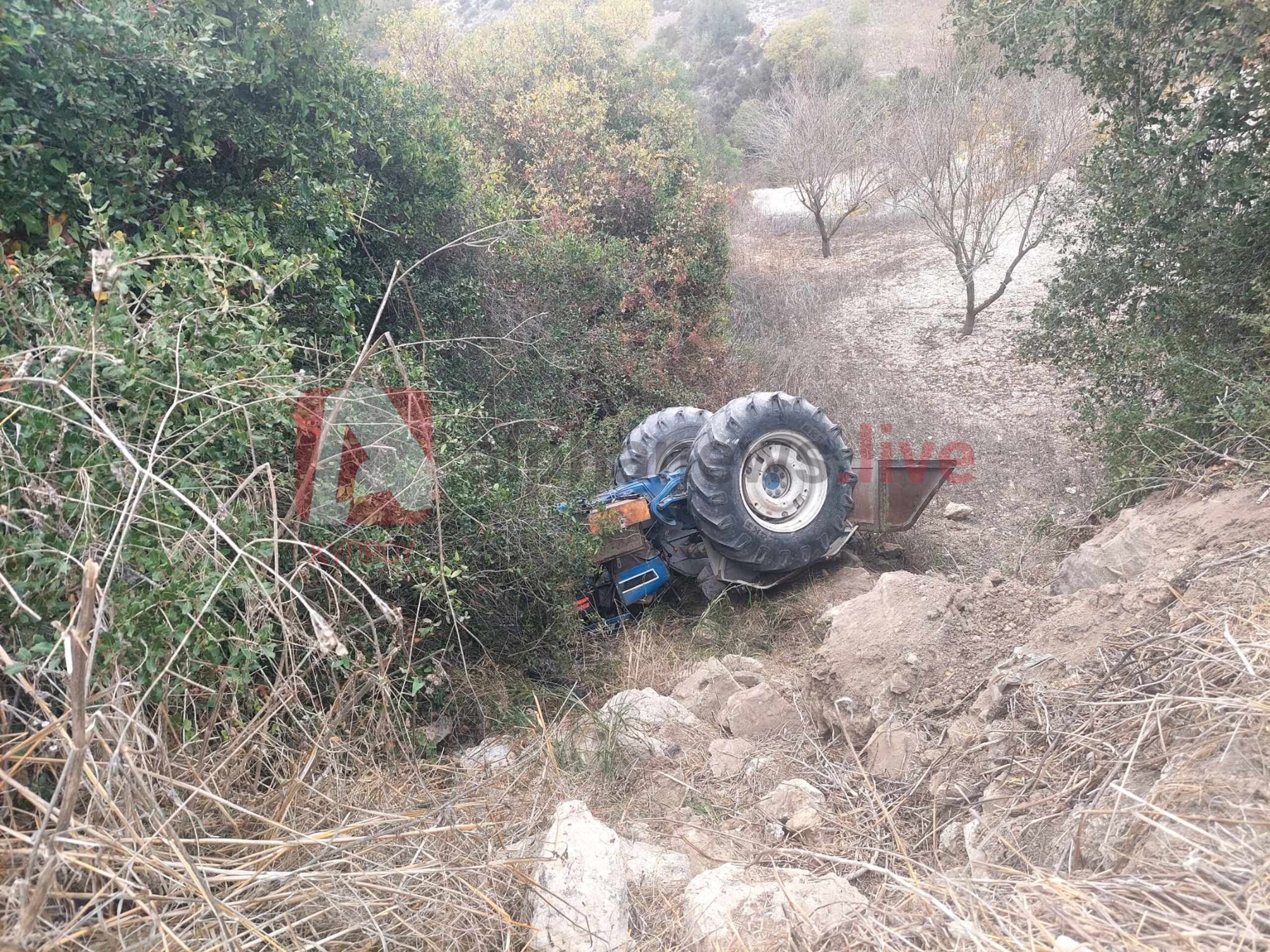Αυτός είναι ο γεωργός που καταπλακώθηκε από το τρακτέρ του στην επαρχία Πάφου