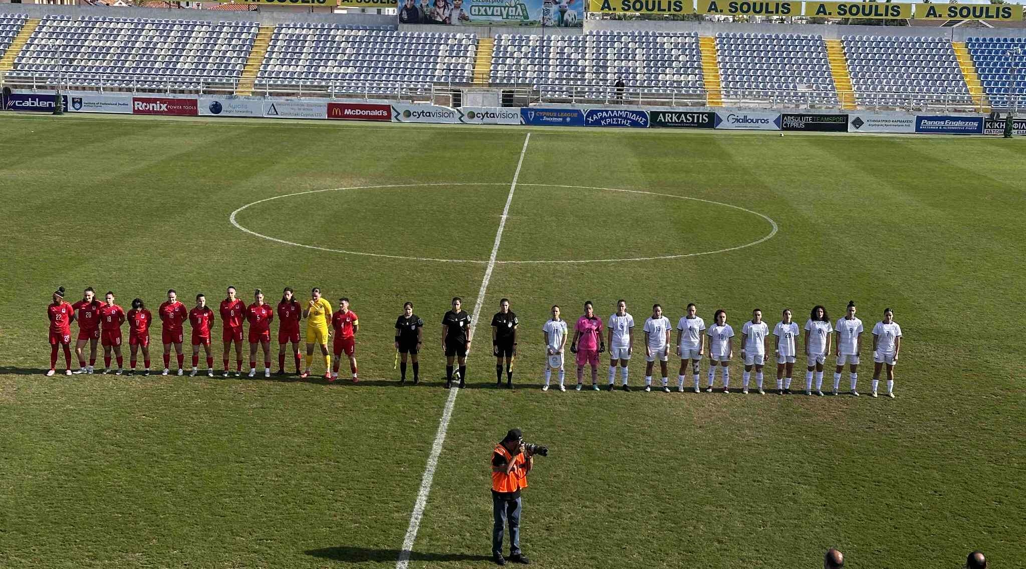 Γνώρισε φιλική ήττα η Εθνική Γυναικών από το Λουξεμβούργο