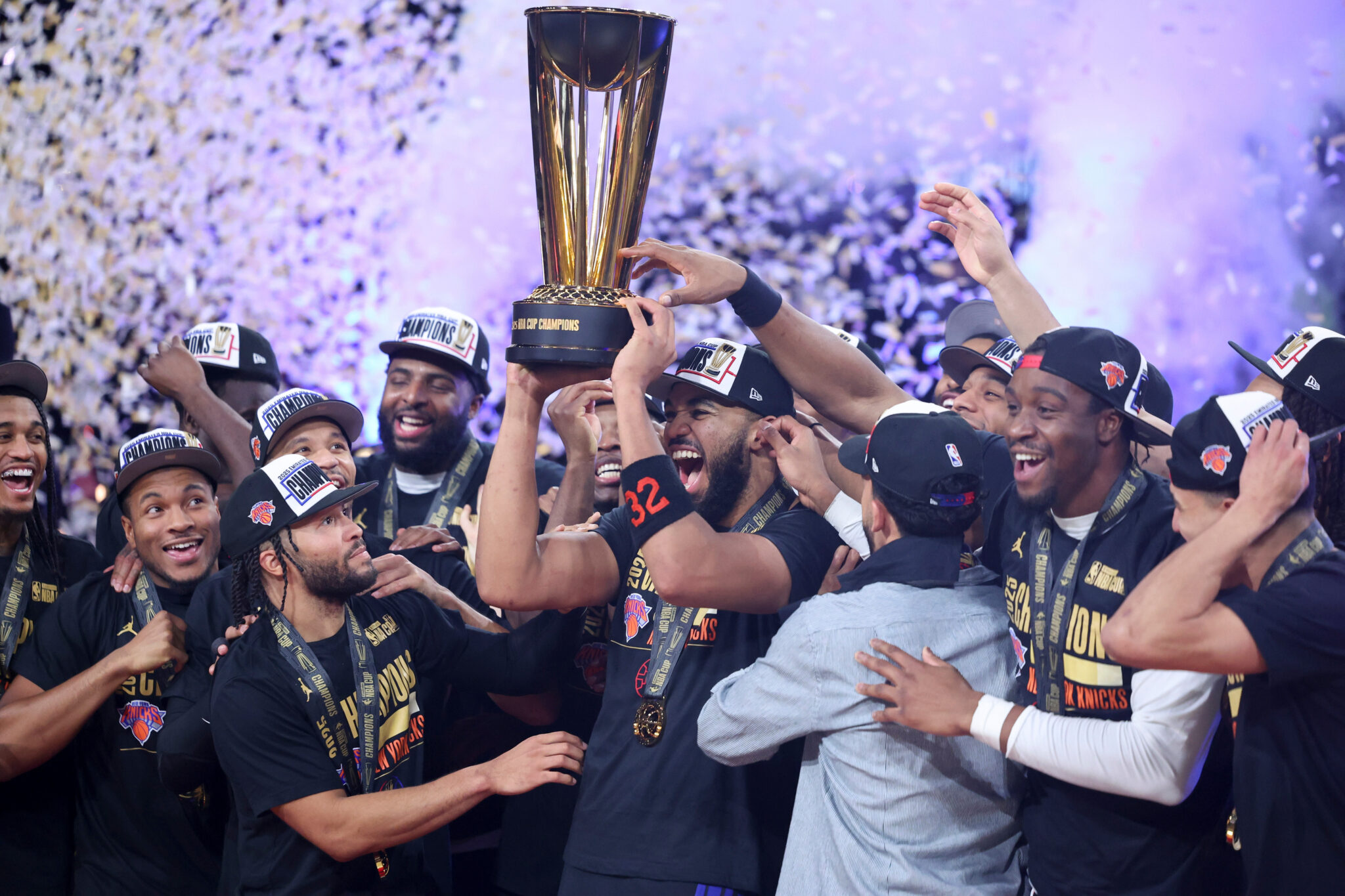 Οι Νικς κατέκτησαν το NBA Cup με ανατροπή απέναντι στους Σπερς (ΒΙΝΤΕΟ)