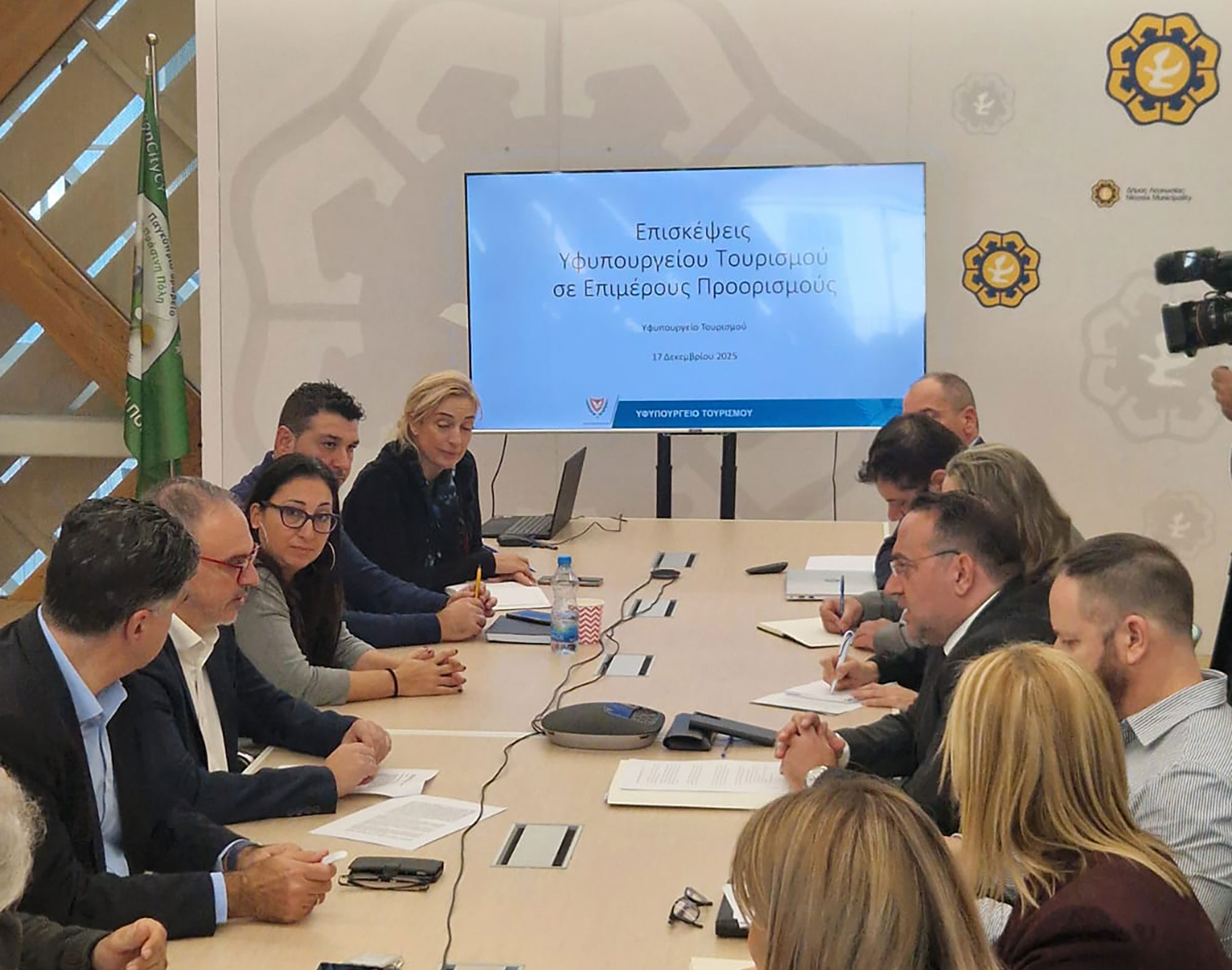 Η τουριστική αναβάθμιση της πρωτεύουσας σε συνάντηση Κουμή – Προύντζου