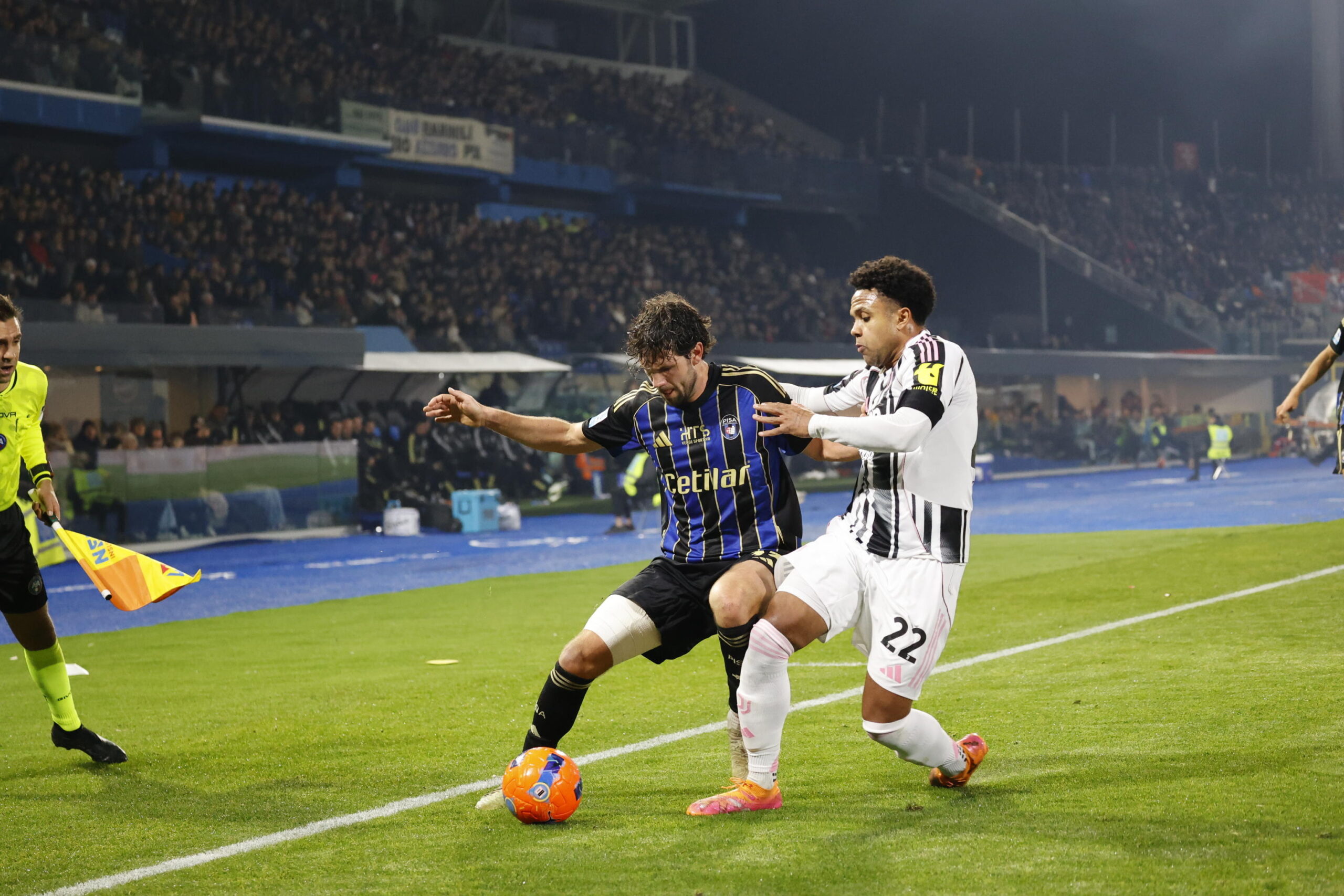 Άντεξε, χτύπησε στο τέλος και έφυγε νικήτρια από την Πίζα η Γιουβέντους