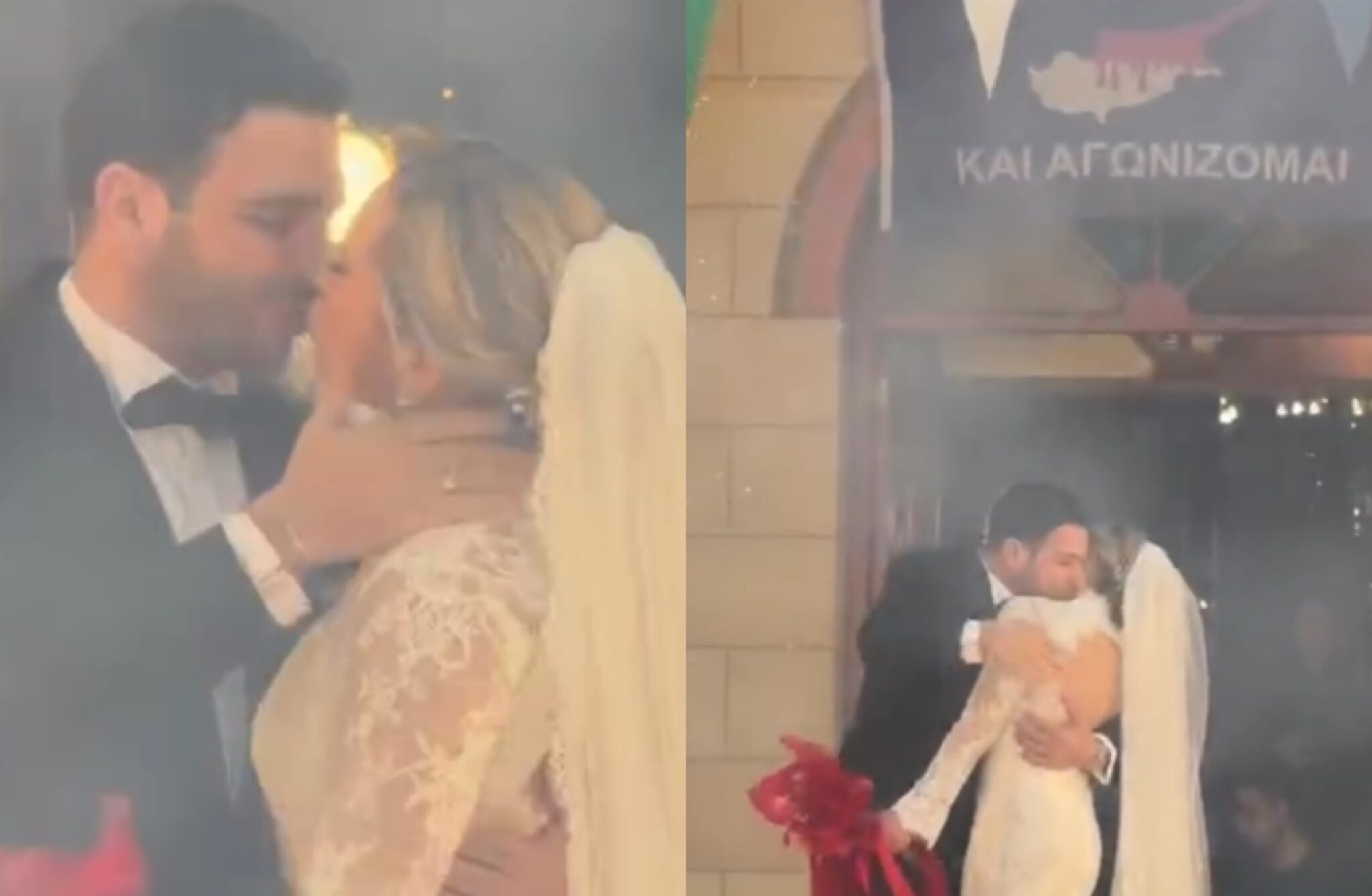 Just married!: Χάρης Παπαθεοχάρους – Θεογνωσία Χρίστου (ΒΙΝΤΕΟ)