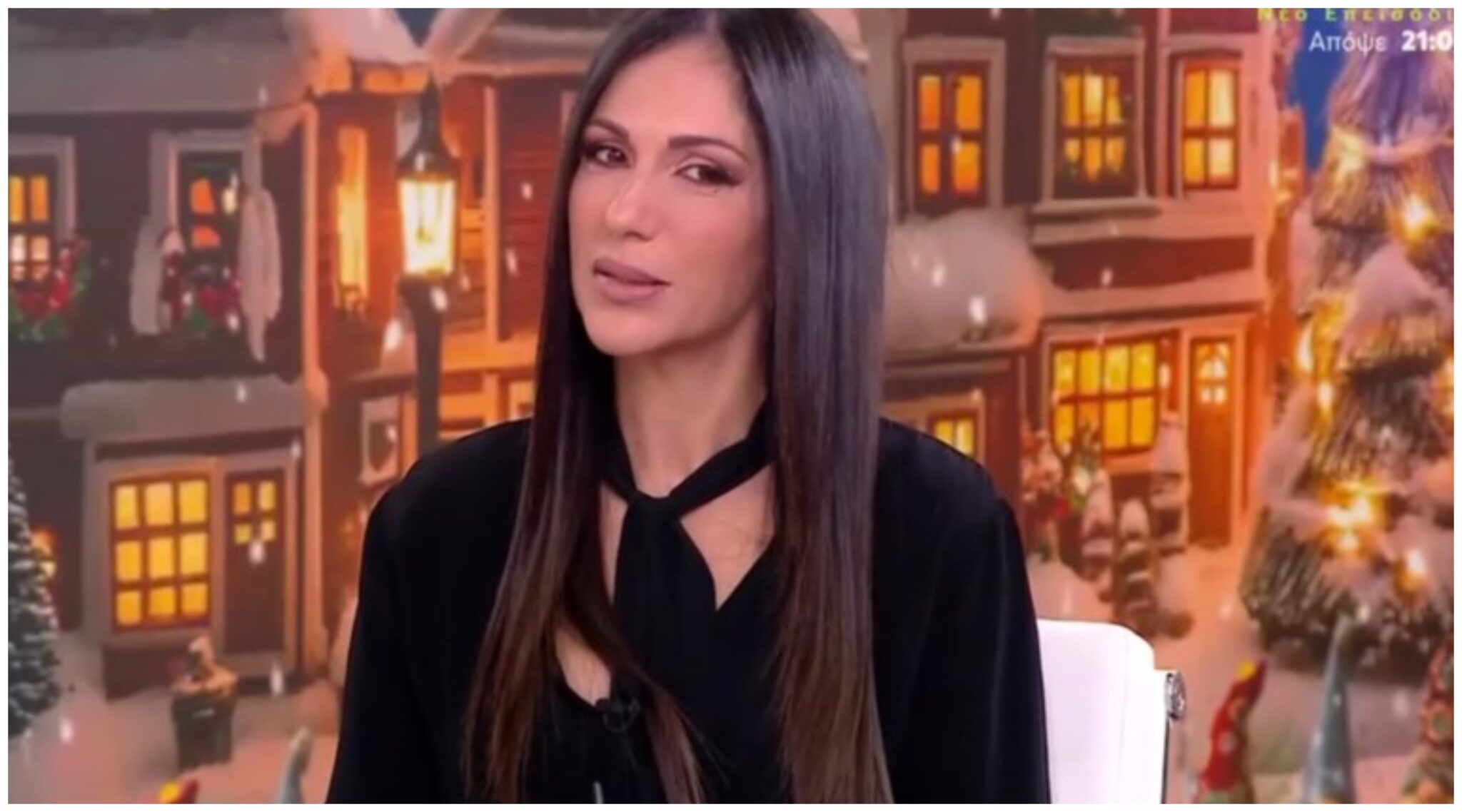 Ανθή Βούλγαρη: Αποχώρησε εκτάκτως από το πλατό της εκπομπής – Τι συνέβη;