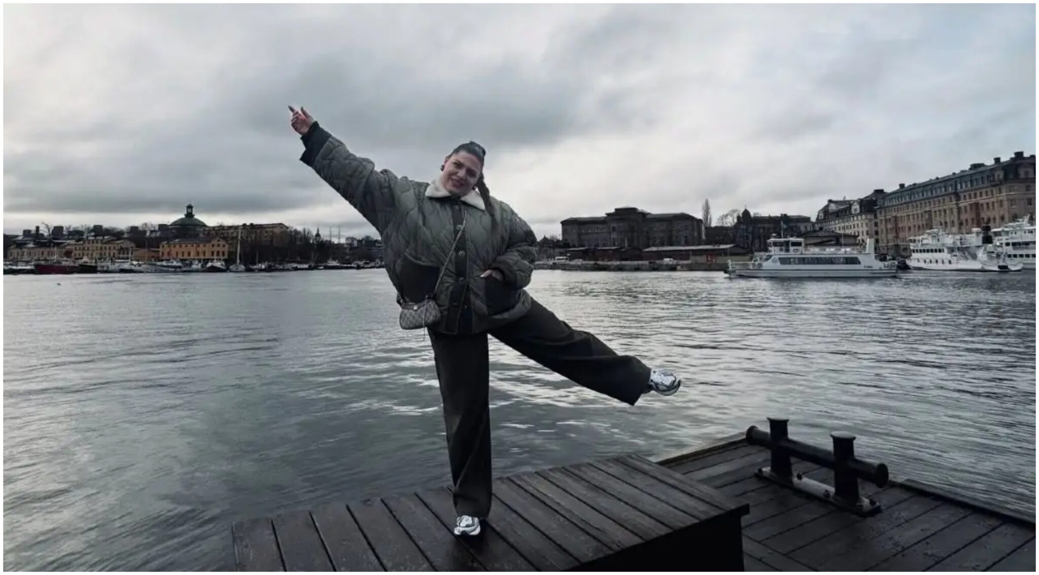 Δανάη Μπάρκα: Τα τρυφερά τετ-α-τετ με τον σύντροφό της στην Στοκχόλμη (ΦΩΤΟ)