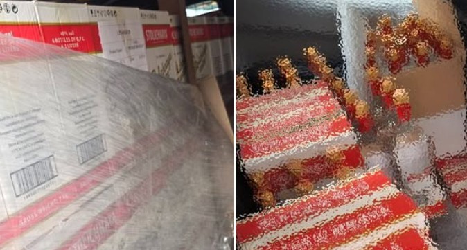 Χιλιάδες μπουκάλια βότκας-μαϊμού σε αποθήκη στη Λευκωσία