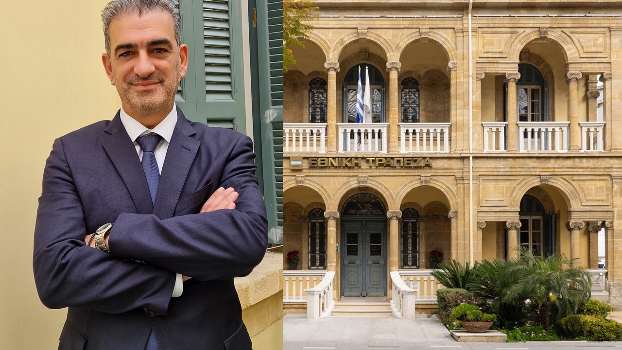 Ο Μιχάλης Αθανασίου νέος Γενικός Διευθυντής στην Εθνική Τράπεζα της Ελλάδος (Κύπρου)