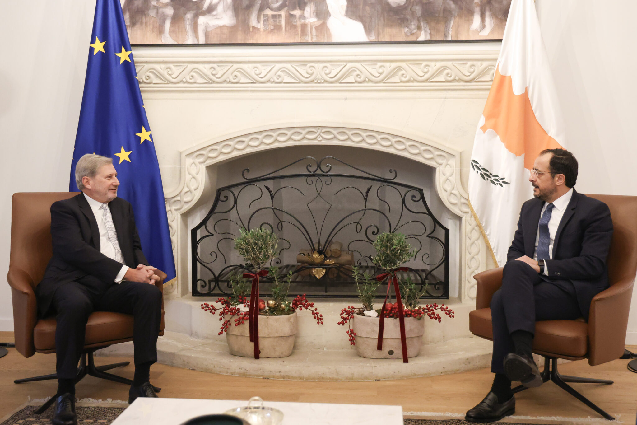 Γιοχάνες Χαν σε ΠτΔ: «Είναι η ώρα για αποτελέσματα, υπάρχει τώρα μια ευκαιρία στο Κυπριακό»