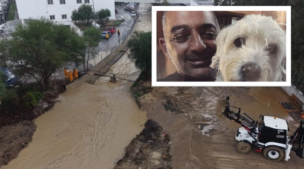 Τραγωδία στα κατεχόμενα: Νεκρός 57χρονος που αγνοείτο εν μέσω πλημμύρων