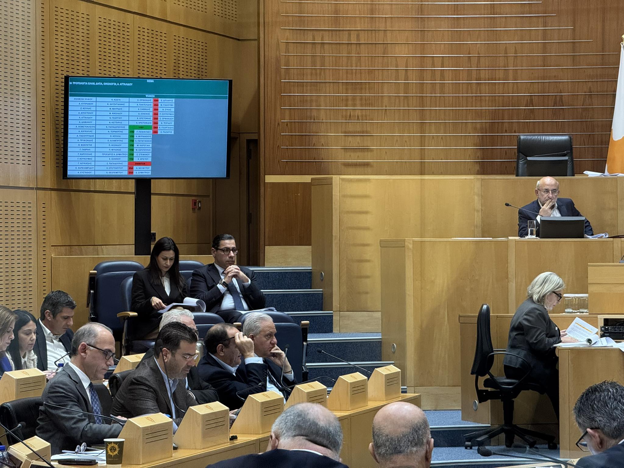 Υπερψηφίστηκε ο κρατικός προϋπολογισμός του 2026