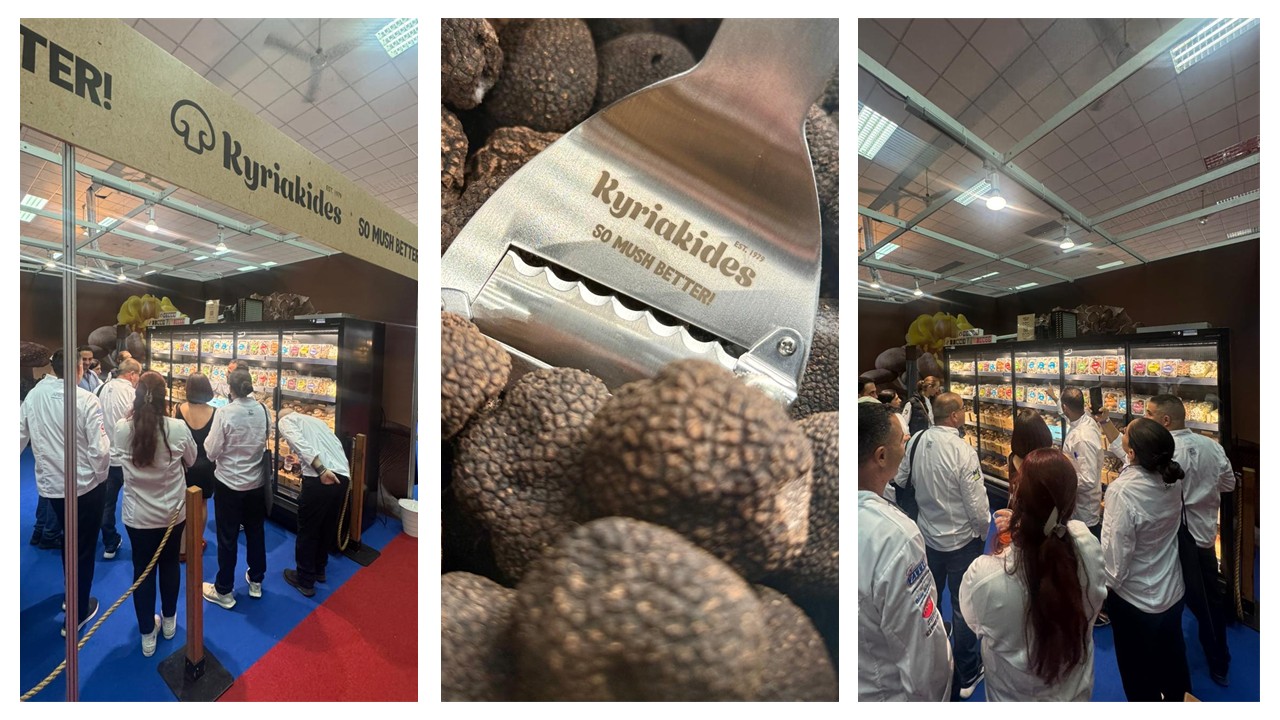 Kyriakides Mushrooms: Δυναμική παρουσία στην έκθεση C.C.A. HO.RE.C.A. Gastro 2025