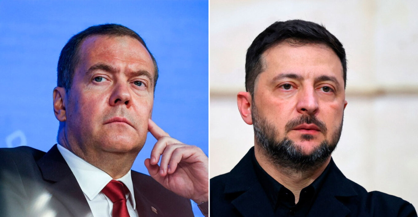 «Ο Χάρος φτάνει σύντομα για τον Ζελένσκι»: Σκληρές απειλές και ύβρεις Μεντβέντεφ