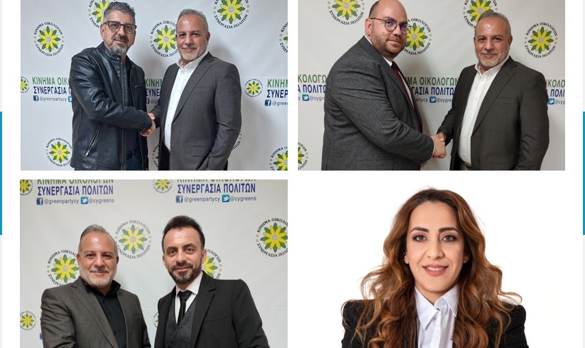 Ιδού οι τρεις υποψήφιοι για Λευκωσία και μια για Κερύνεια των Οικολόγων