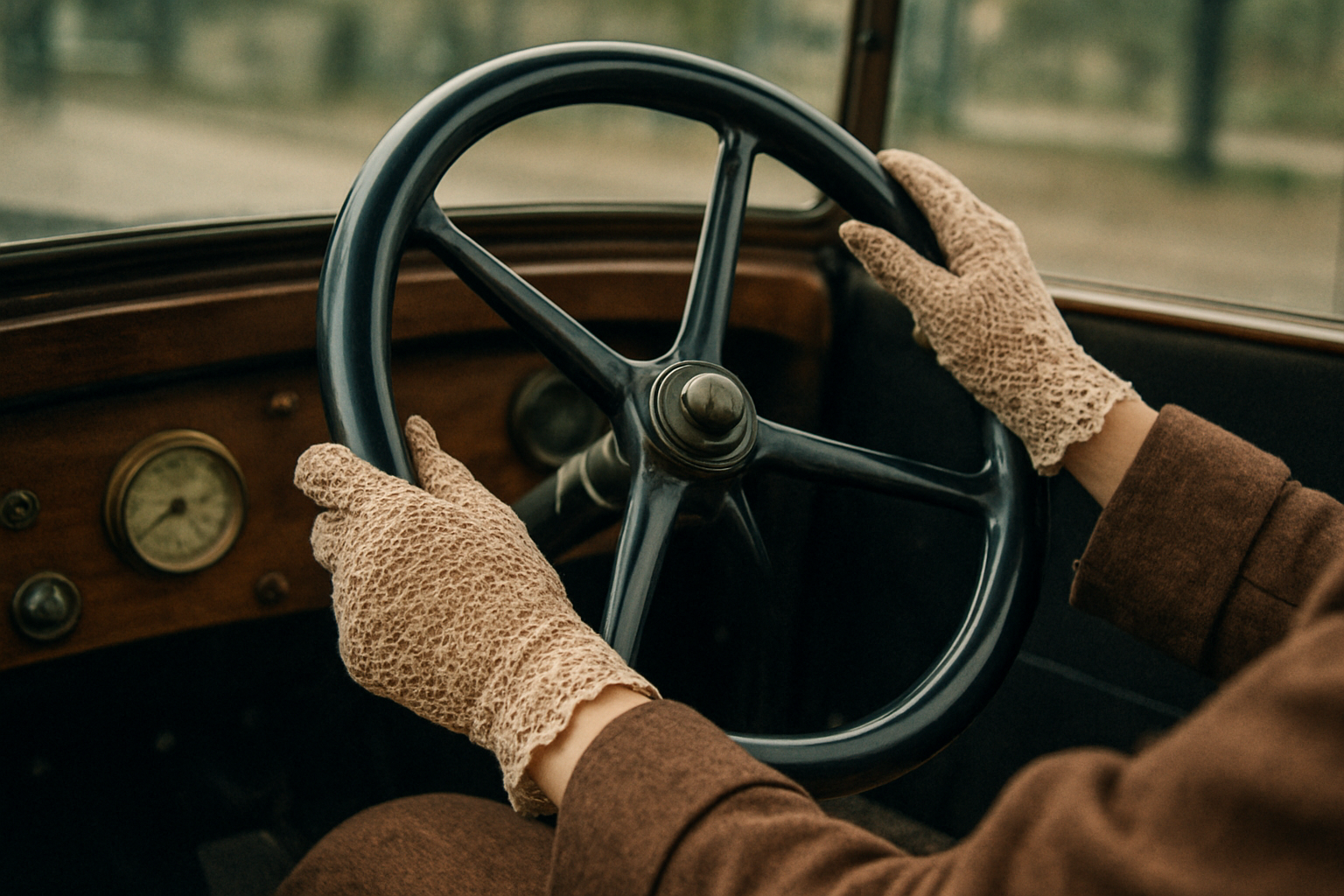 Η πρώτη γυναίκα οδηγός της Κύπρου